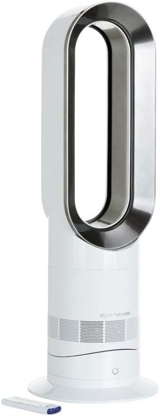 Dyson AM09 Hot and Cool Fan - White and Silver by Dyson