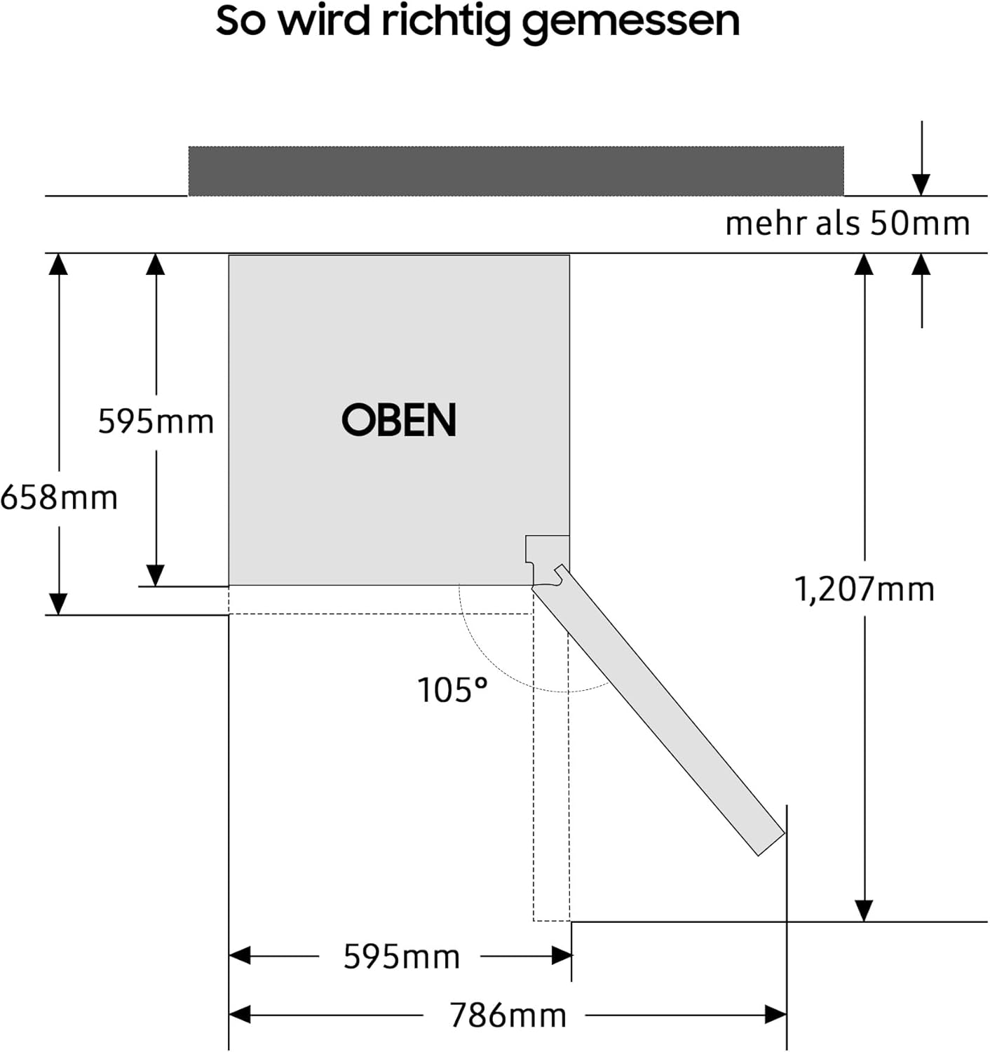 Samsung Kühl-Gefrier-Kombination, Kühlschrank mit Gefrierfach, 203 cm, 390 l Gesamtvolumen, 114 l Gefrierteil, AI Energy Mode, Edelstahl-Look, RL38C600CSA/EG