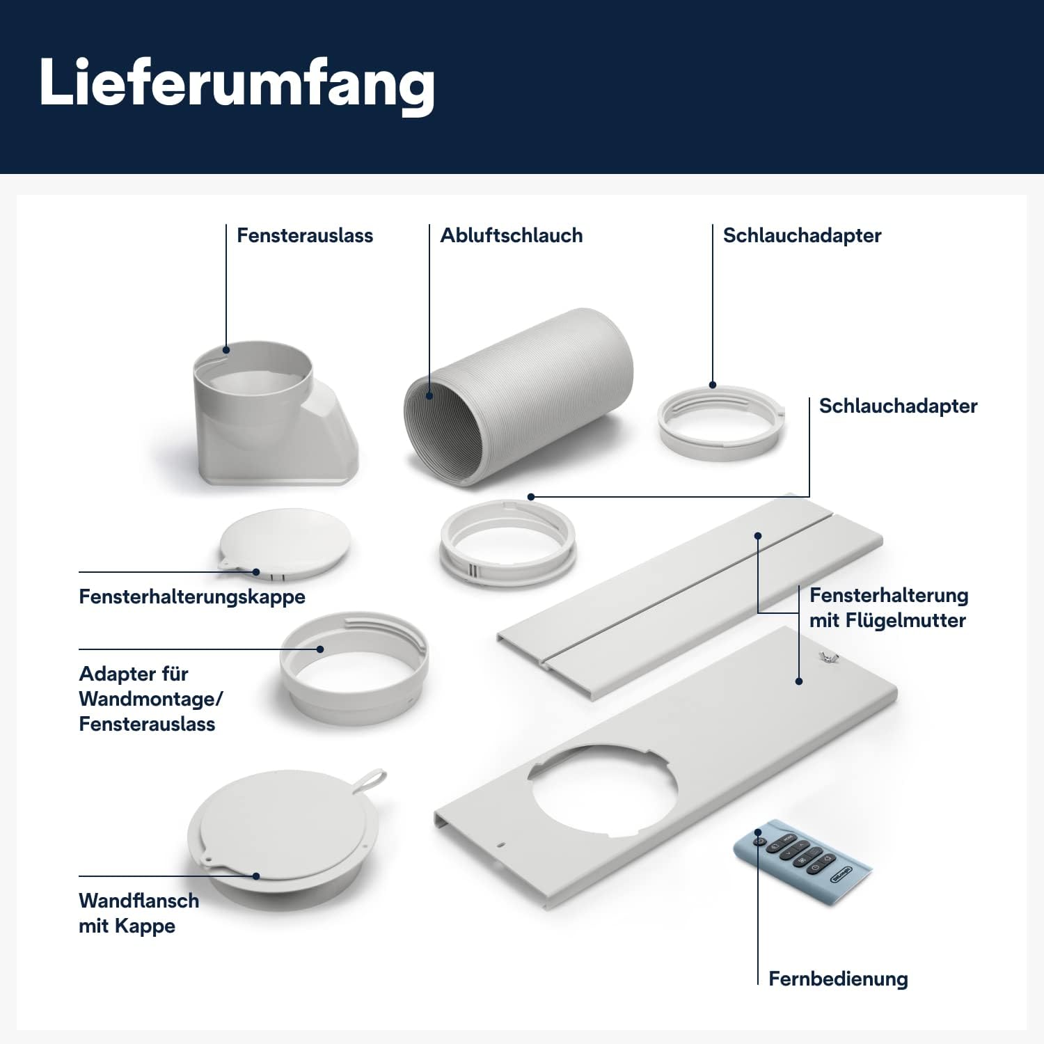 De'Longhi Pinguino PAC EL112 CST WiFi, Mobile Klimaanlage mit MyEcoRealFeel-Technologie für Räume bis zu 110 m³,11.000 BTU/h, 2,9 kW, 63 dB, Entfeuchtungsfunktion, A+, App- und Sprachsteuerung, Weiß