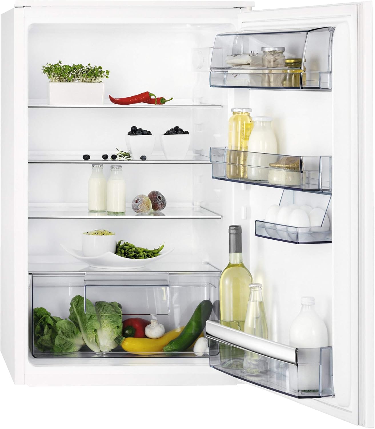 AEG TSK5O881ES Built-In Fridge / 880 mm / 142 L/Tow Door/E