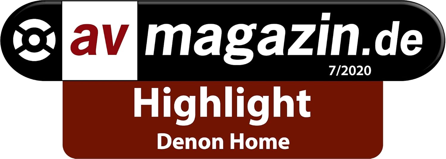 Denon Home 150 Multiroom-Lautsprecher, HiFi Lautsprecher mit HEOS Built-in, Alexa integriert, WLAN, Bluetooth, USB, AirPlay 2, Hi-Res Audio, schwarz