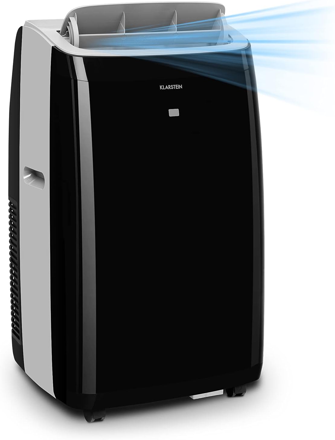 Klarstein Mobile Klimaanlage mit Abluftschlauch, 4-in-1 Klimagerät, Ventilator, Luftentfeuchter & Nachtmodus, Kleine & Portable Klimaanlage für Wohnung & Büro, Niedriger Verbrauch, 14000BTU