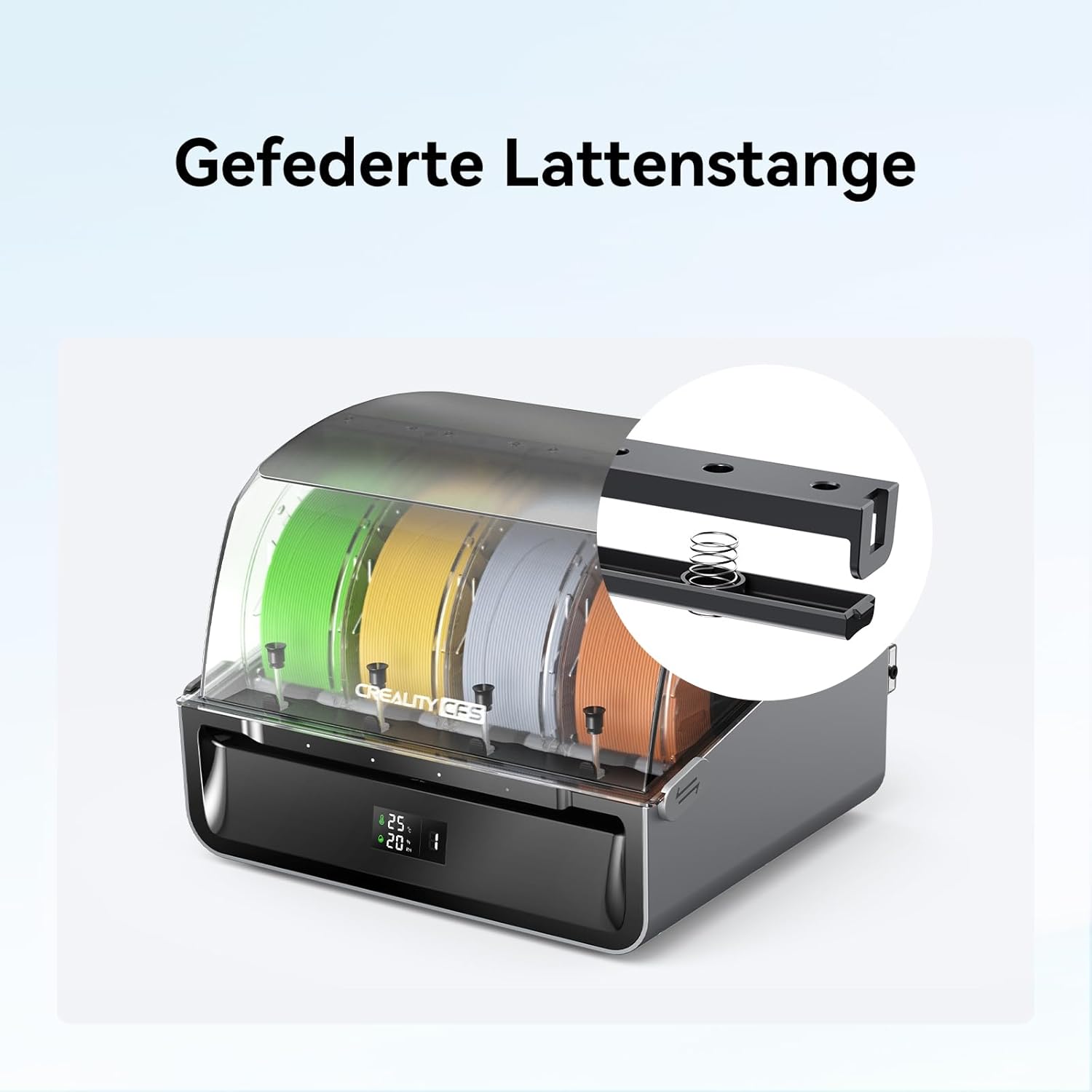 Creality K2 Plus Combo 3D-Drucker, 16-Farben Multimaterial-Druck, 350³mm XXL-Bauraum, Servo-Direktantrieb, Dual-KI-Kameras, Ultra-Leise <45dB, Aktive Heizkammer, RFID/WLAN (Industrie 4.0)