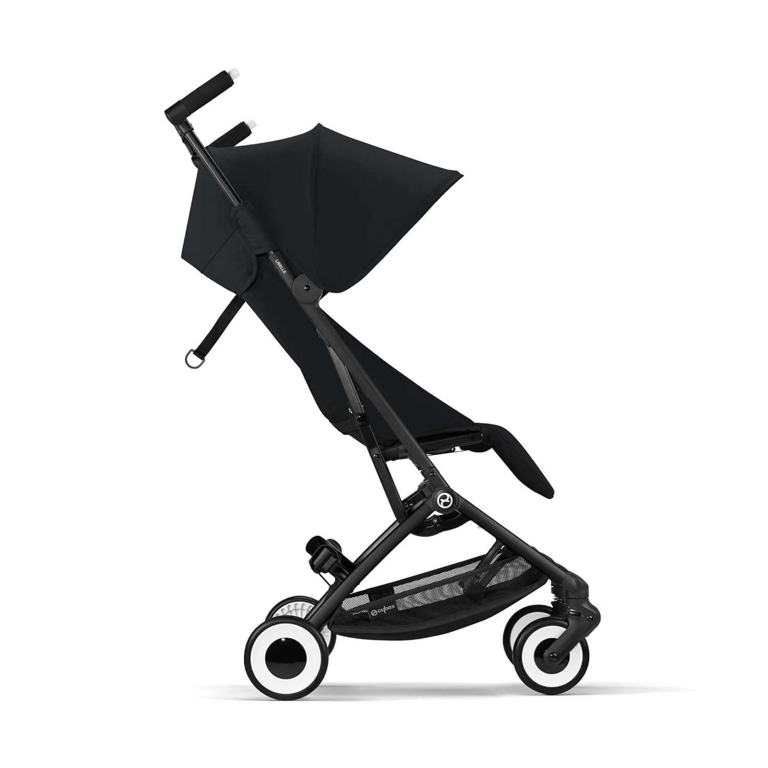 CYBEX Gold Kinderwagen Libelle mit One-Pull Harness, Von ca. 6 Monaten bis ca. 4 Jahre (max. 22 kg), Ultraleicht (nur 6 kg), Almond Beige (Beige mit taupefarbenem Rahmen)