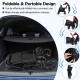 Dog Stroller for Medium Small Senior Elderly Dogs with Dual Entry