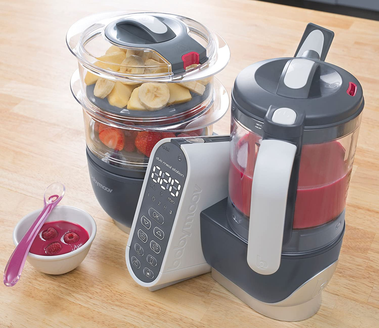 Babymoov Duo Meal Station Food Maker 6 In 1 Food Processor
