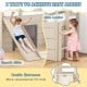3-In-1 Twin Loft Bed with Slide Ladder Drawers for Kids Teens