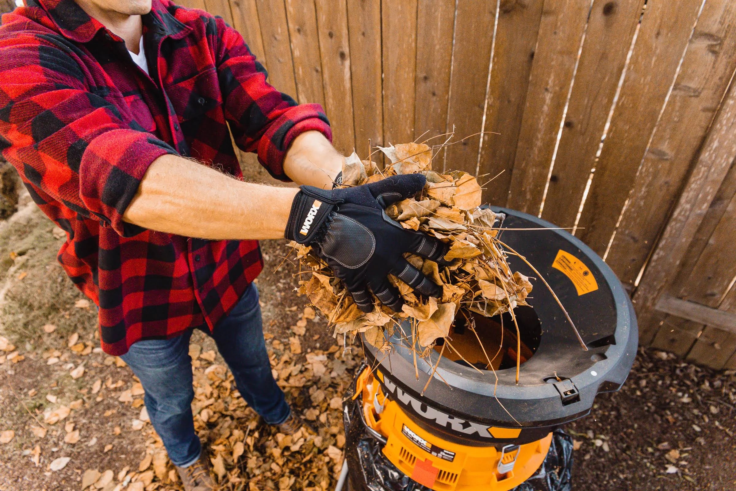 Worx WG430 13 Amp Electric Leaf Mulcher
