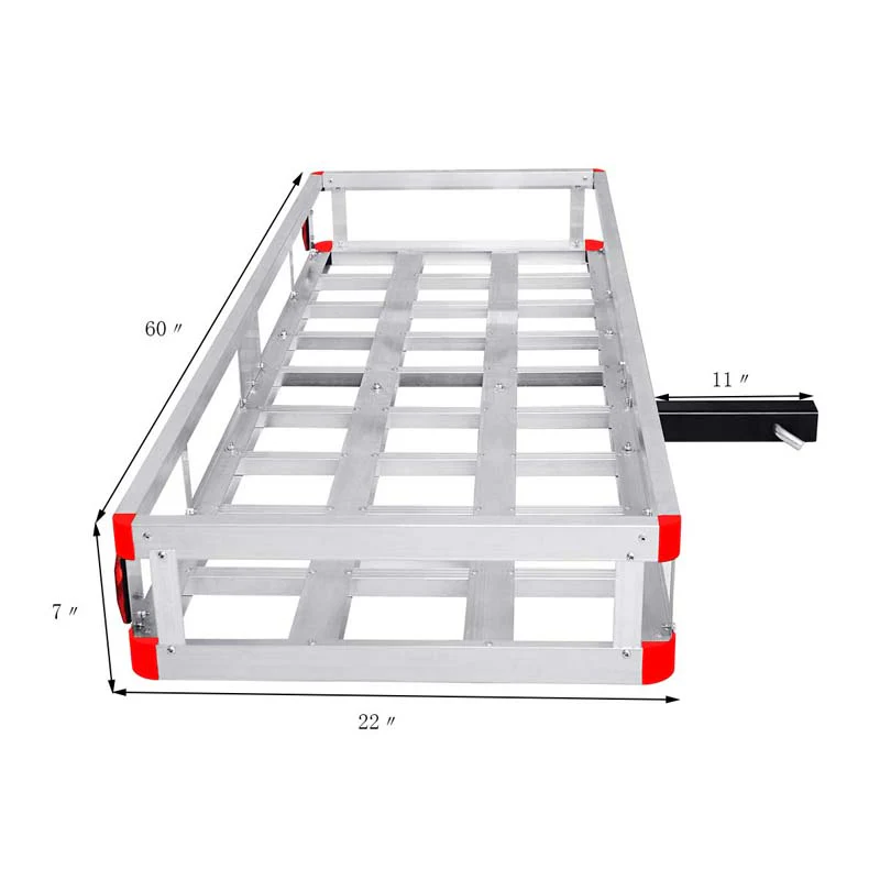 500LBS Capacity Hitch Cargo Carrier Fits 2
