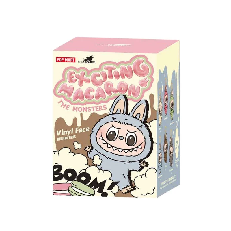 Pop Mart Labubu The Monsters Tasty Macarons Vinyl Face Blind Box