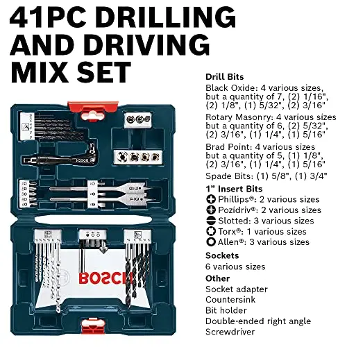 BOSCH CLPK22-120 12V Max Cordless 2-Tool 3/8 in. Drill/Driver and 1/4 in. Impact Driver Combo Kit with 2 Batteries, Charger and Case,Blue