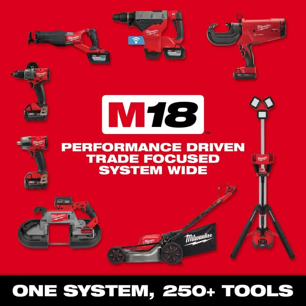 M18 18V Lithium-Ion Brushless Cordless Compact Drill/Impact Combo Kit (2-Tool) W/ (2) 2.0Ah Batteries, Charger & Bag 2892-22CT