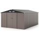 10 x 14 FT Outdoor Storage Shed with Improved Windproof Metal Structure