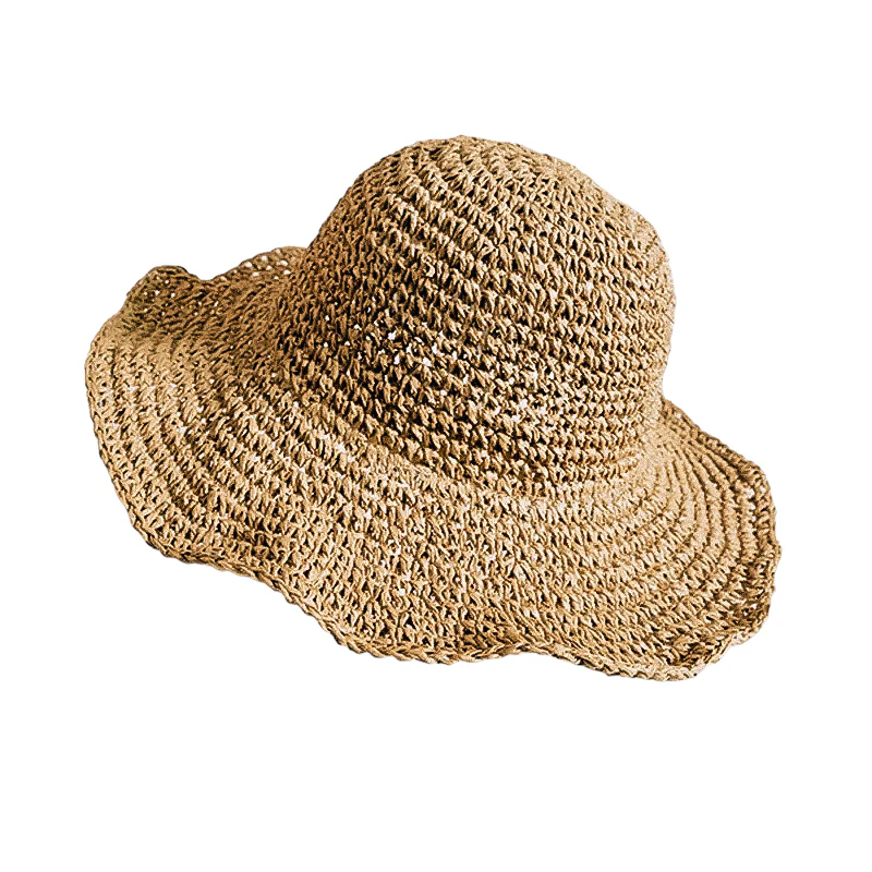 Costa Beach Hat | Brown | Willow & the Waves Collection Preorder