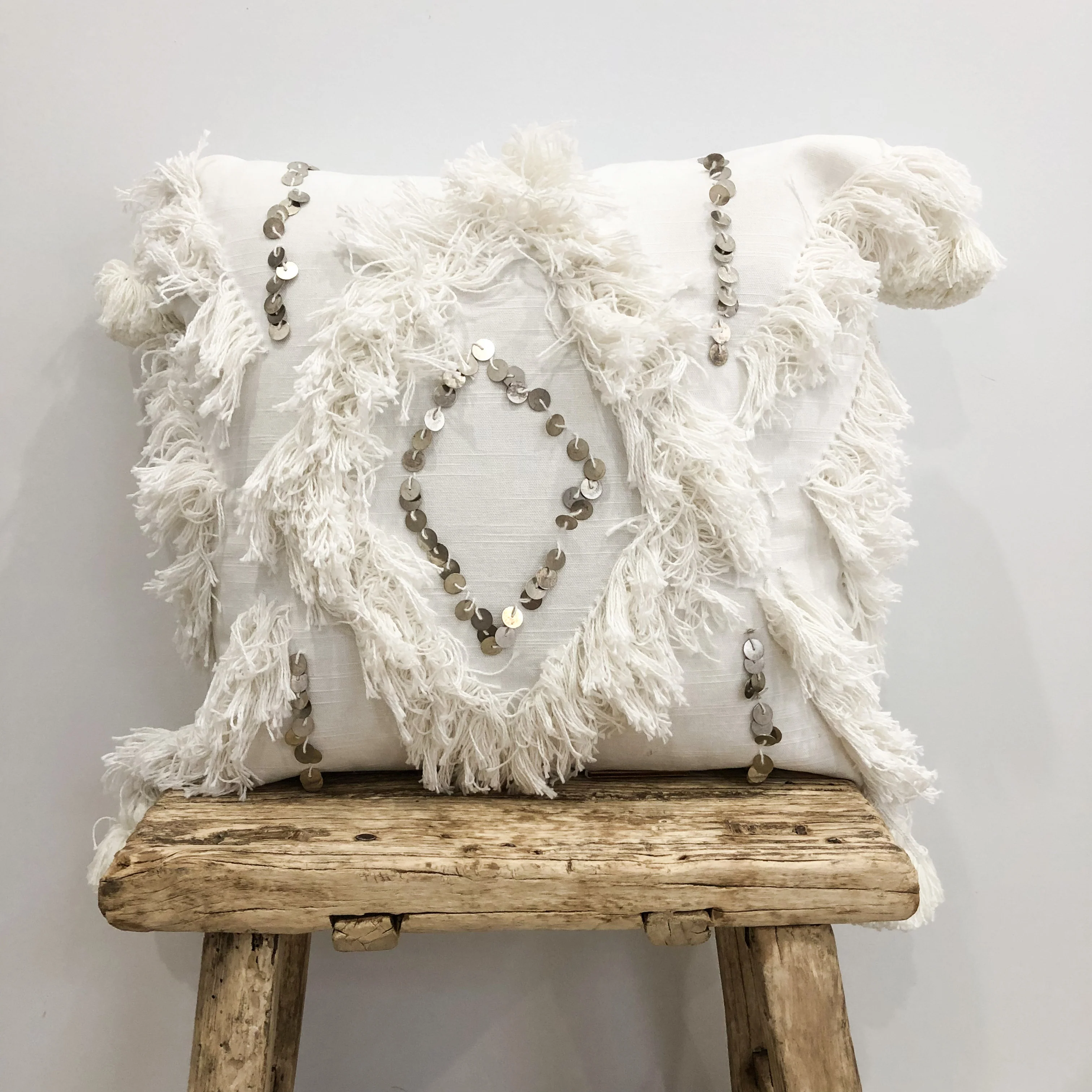 Ostara Star Cushion Cover | 55x55cm | Willow & Beech Goddess Collection