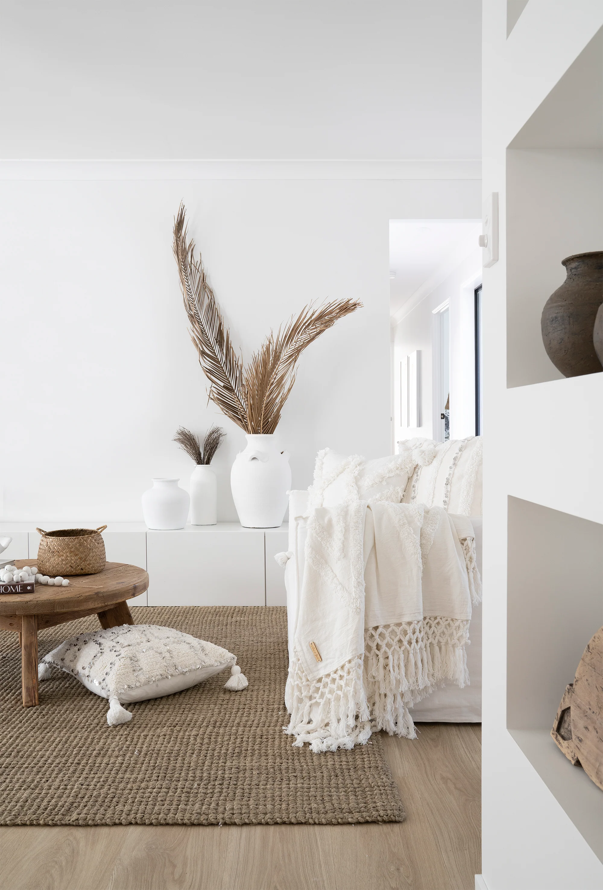 Ostara Squares Cushion Cover | 50x50cm | Willow & Beech Goddess Collection