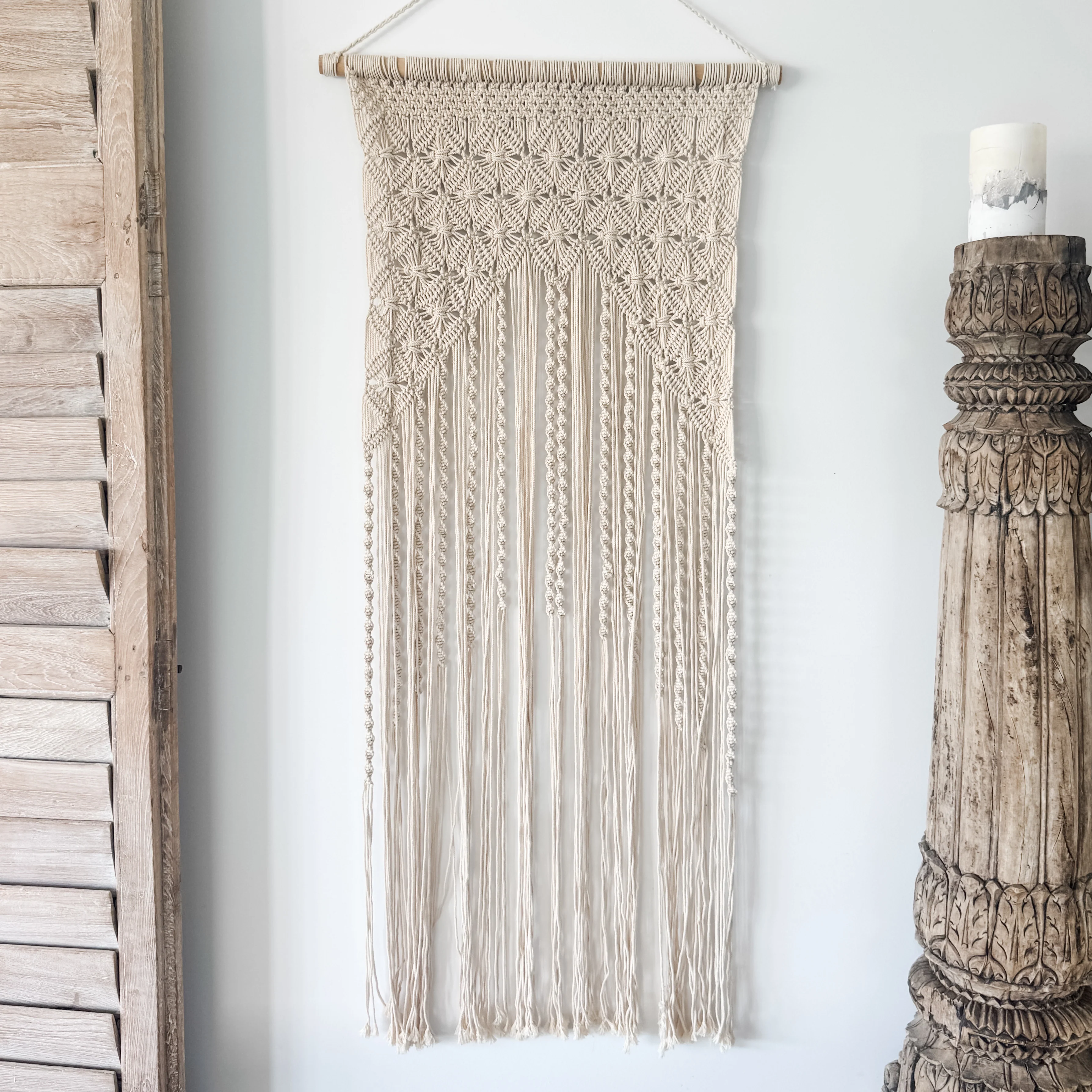 Desert Bloom Macrame Wall Hanging