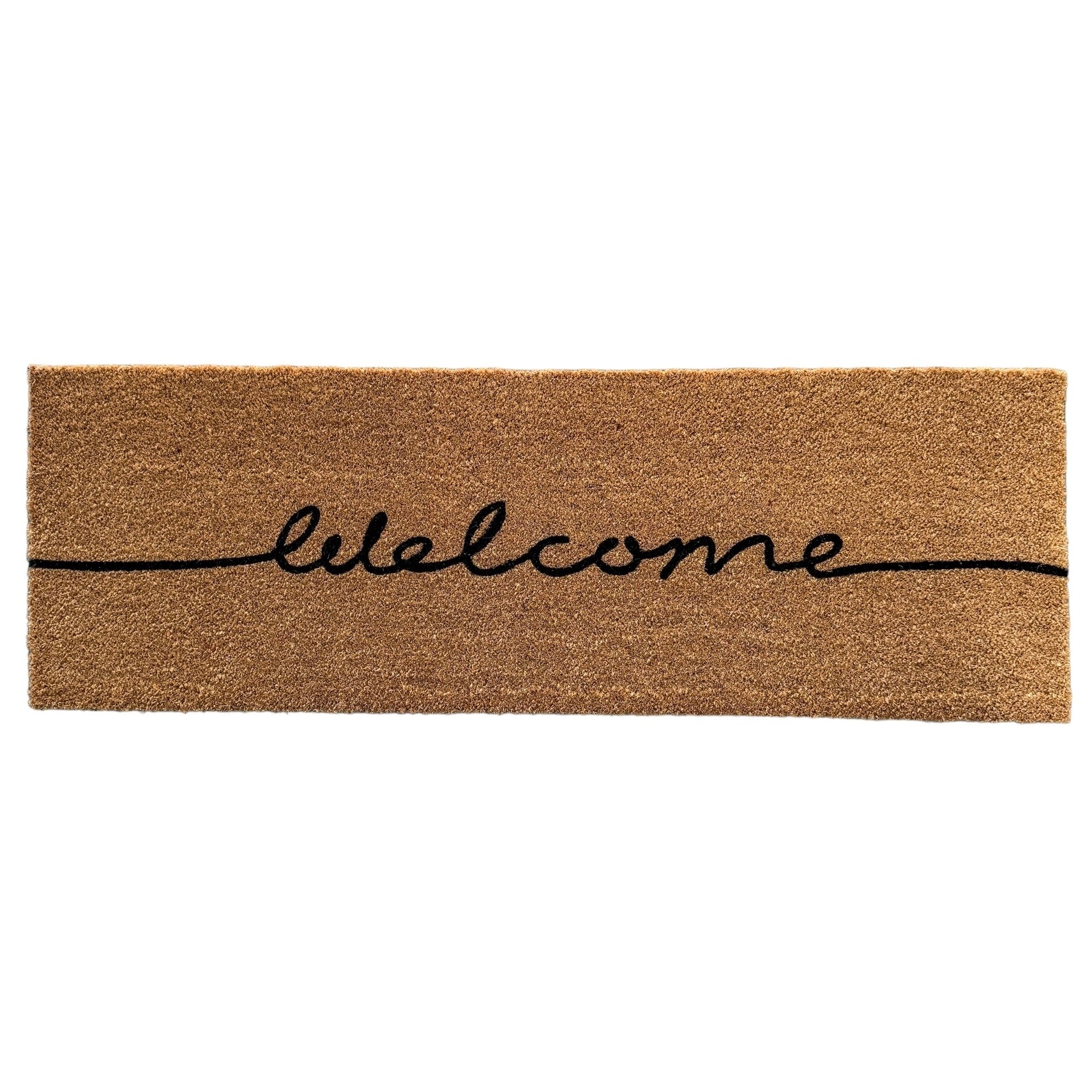 Welcome Script Doormat 40x120cm