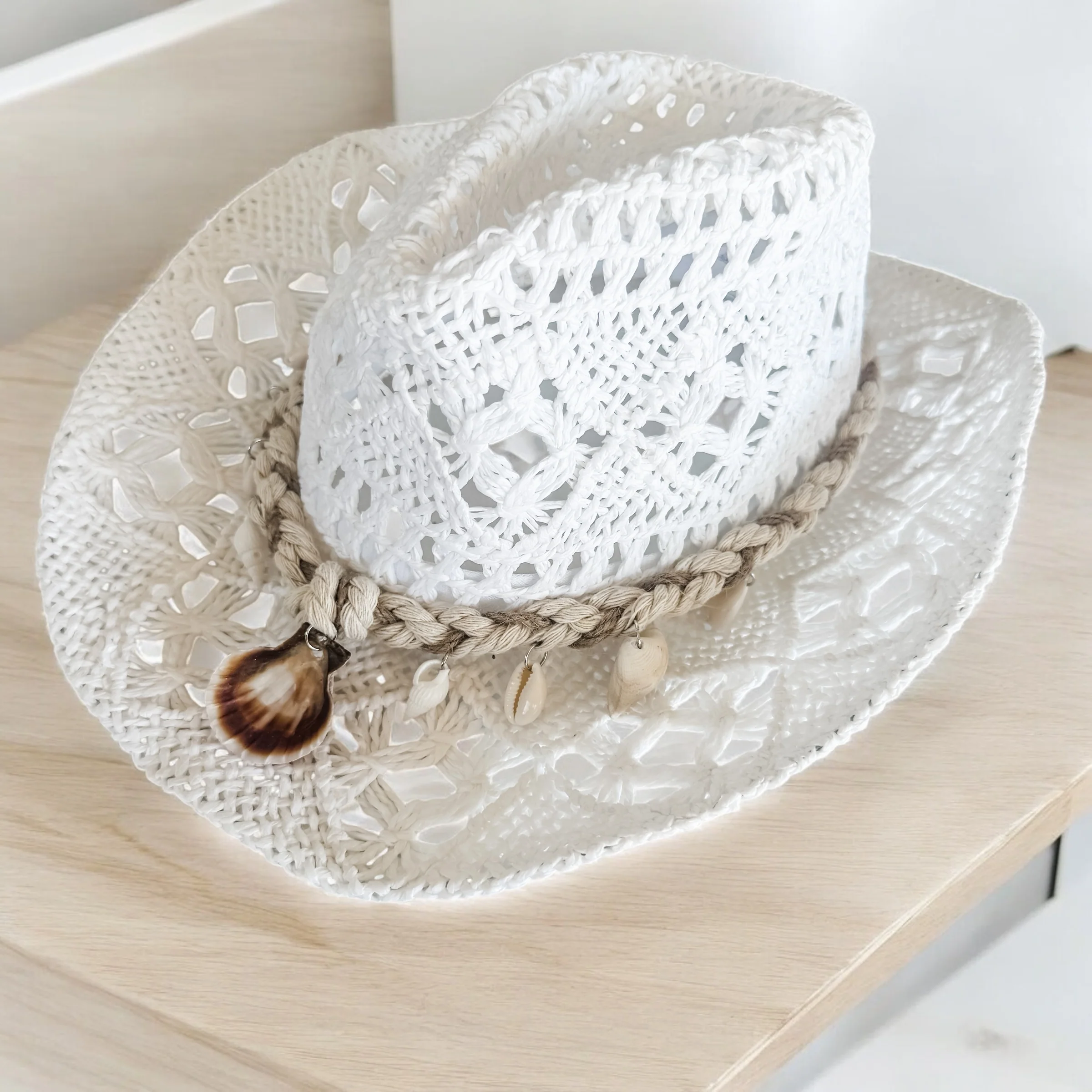 Seashell Breeze Straw Hat Preorder