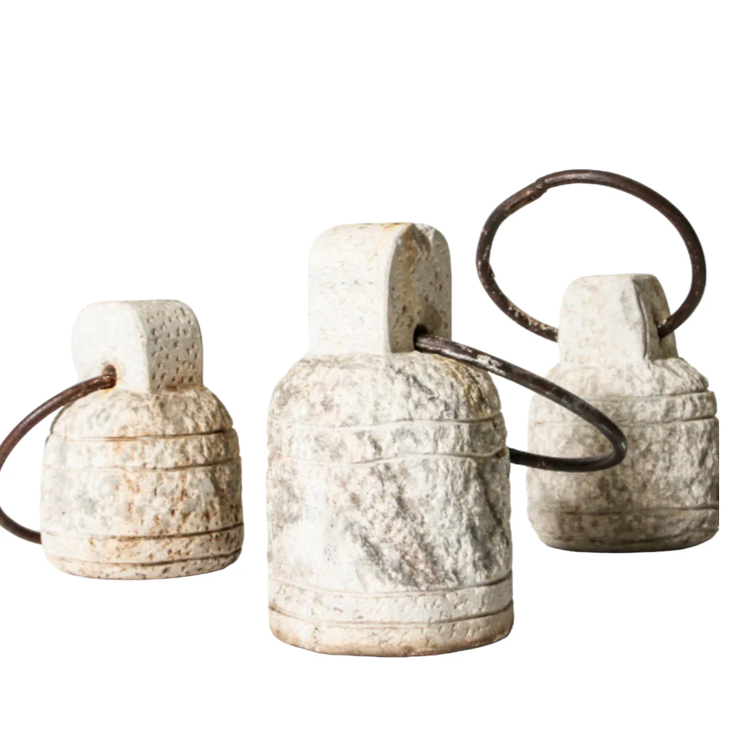 Vintage Indian Stone Door Stops