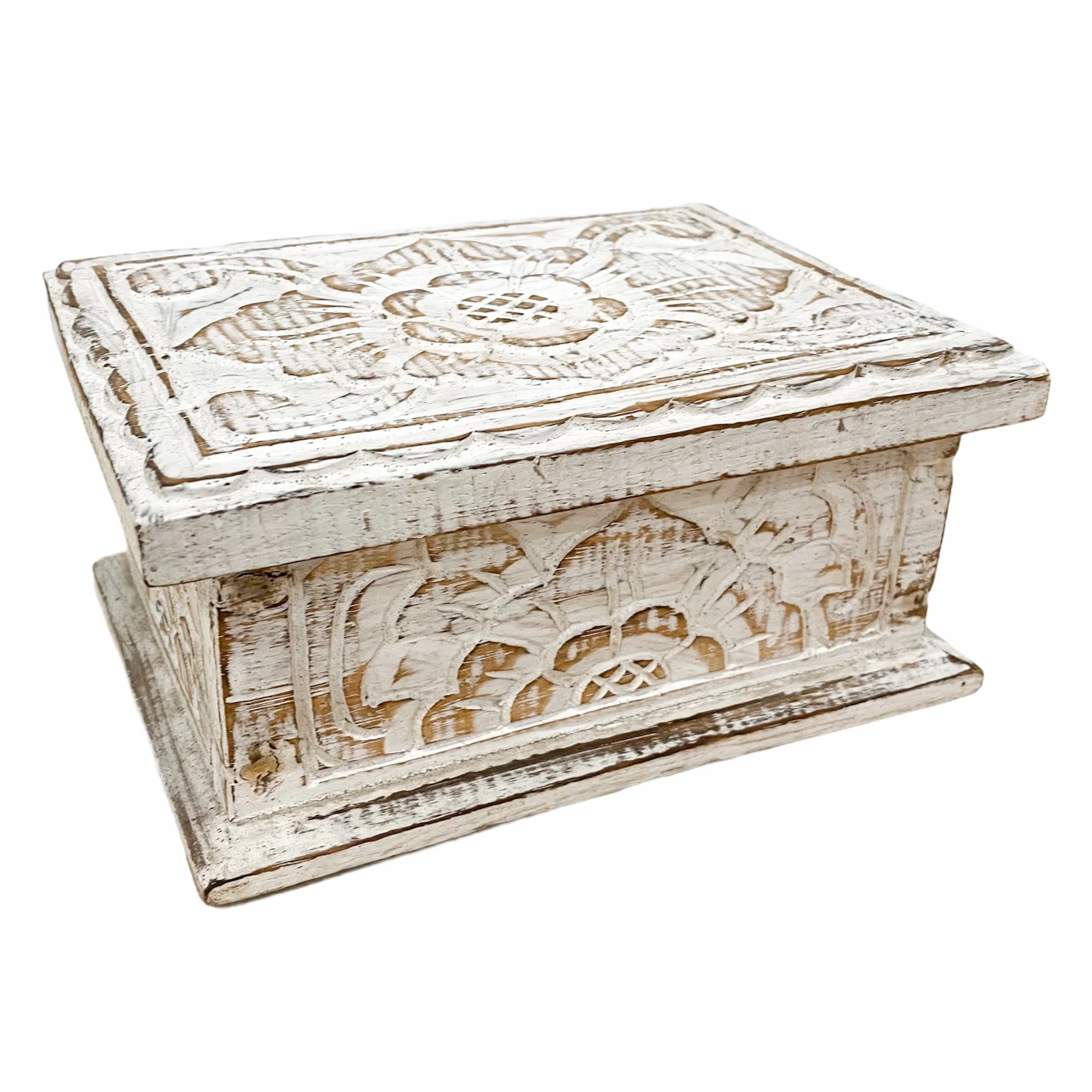 Flower Box | White Washed
