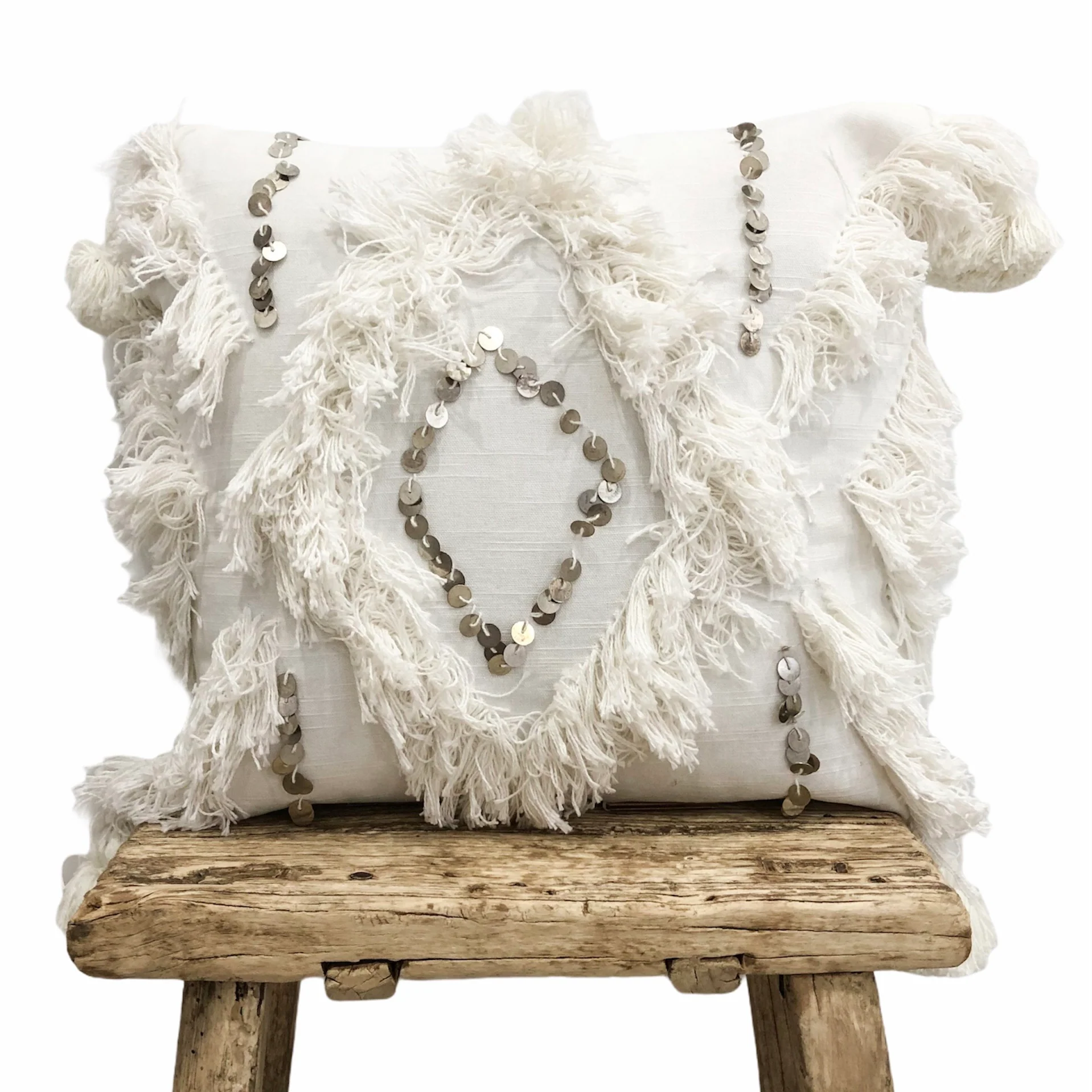 Ostara Star Cushion Cover | 55x55cm | Willow & Beech Goddess Collection