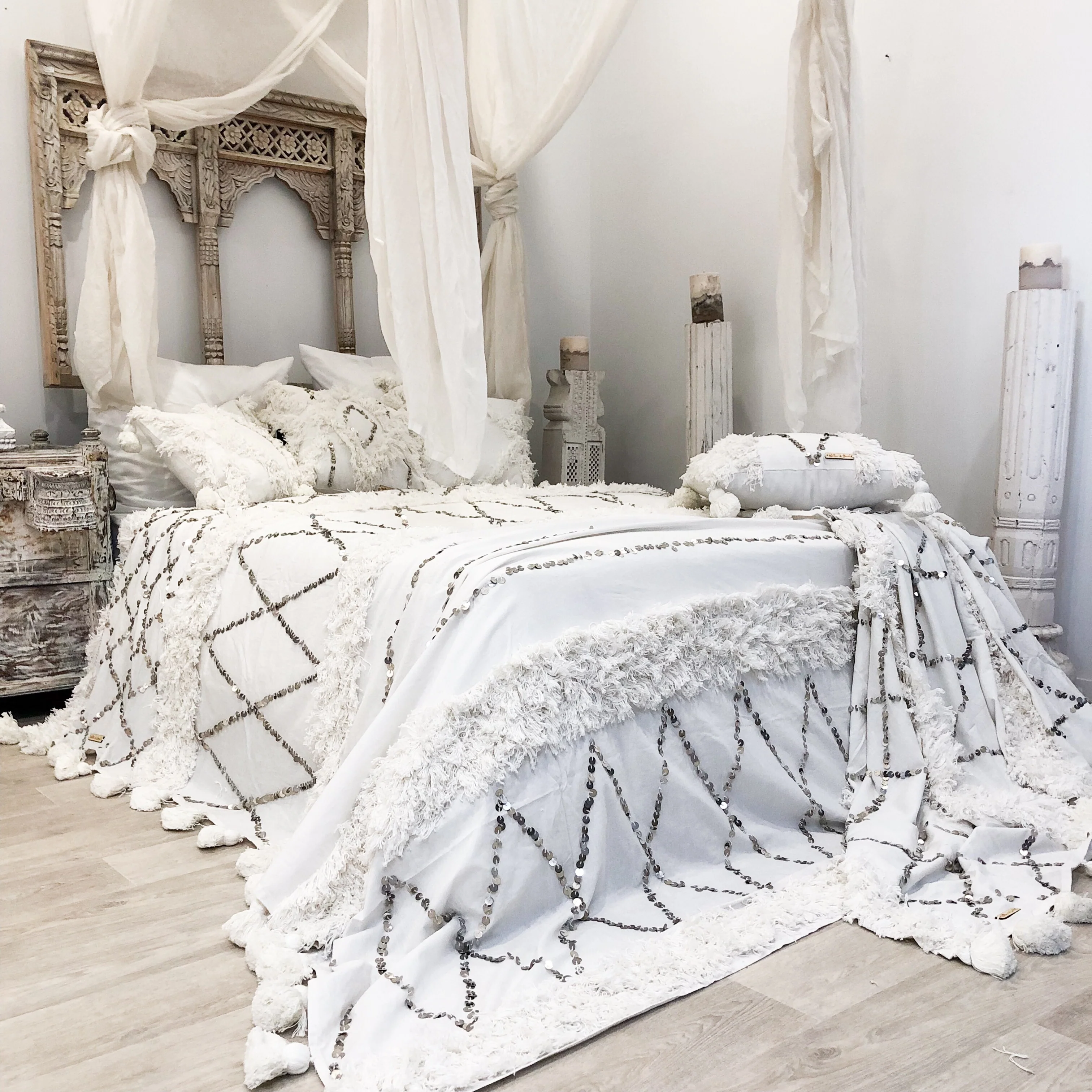 Ostara Throw | 230x270cm | Willow & Beech Goddess Collection