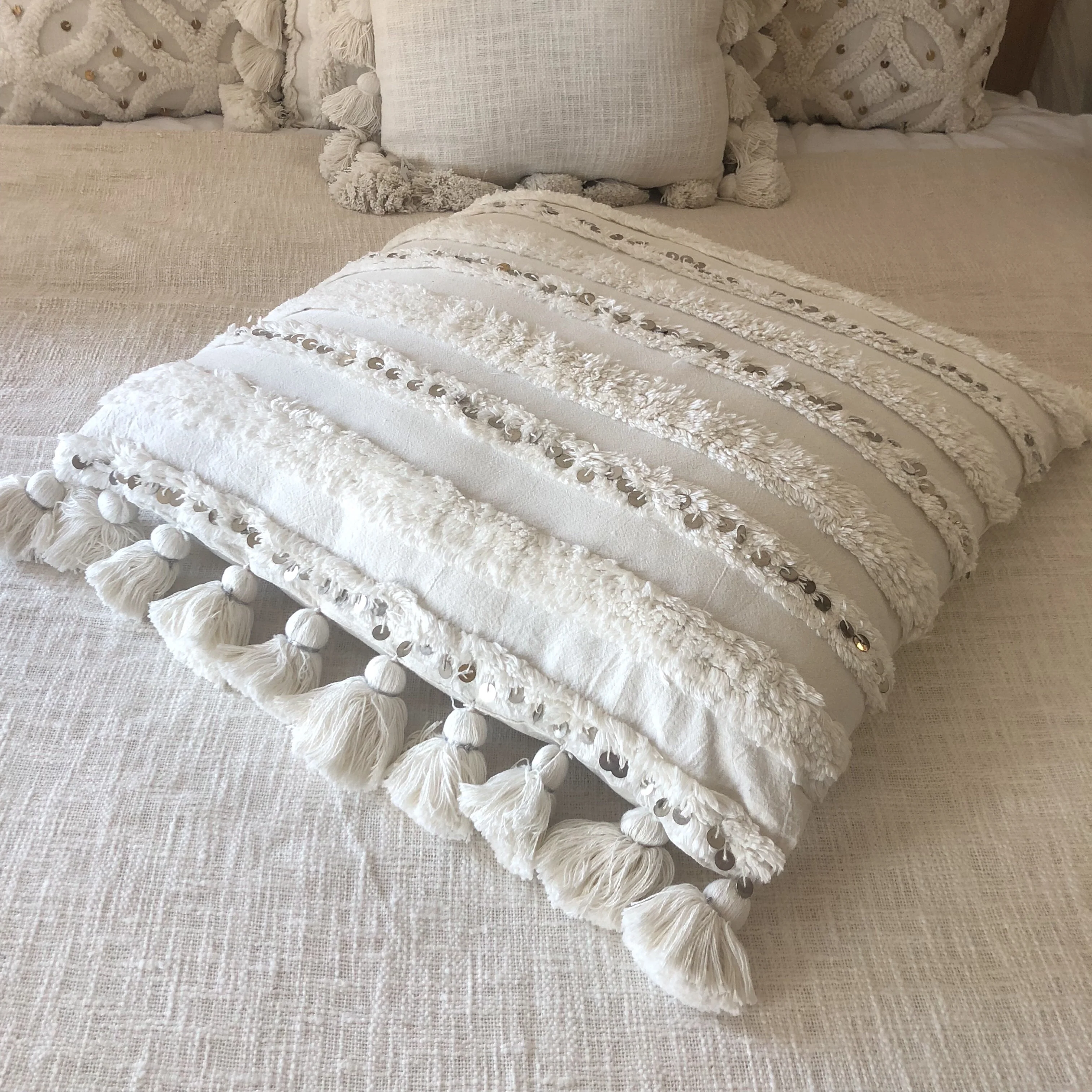 Harper Euro Cushion Cover | Willow & Beech Boheme Collection