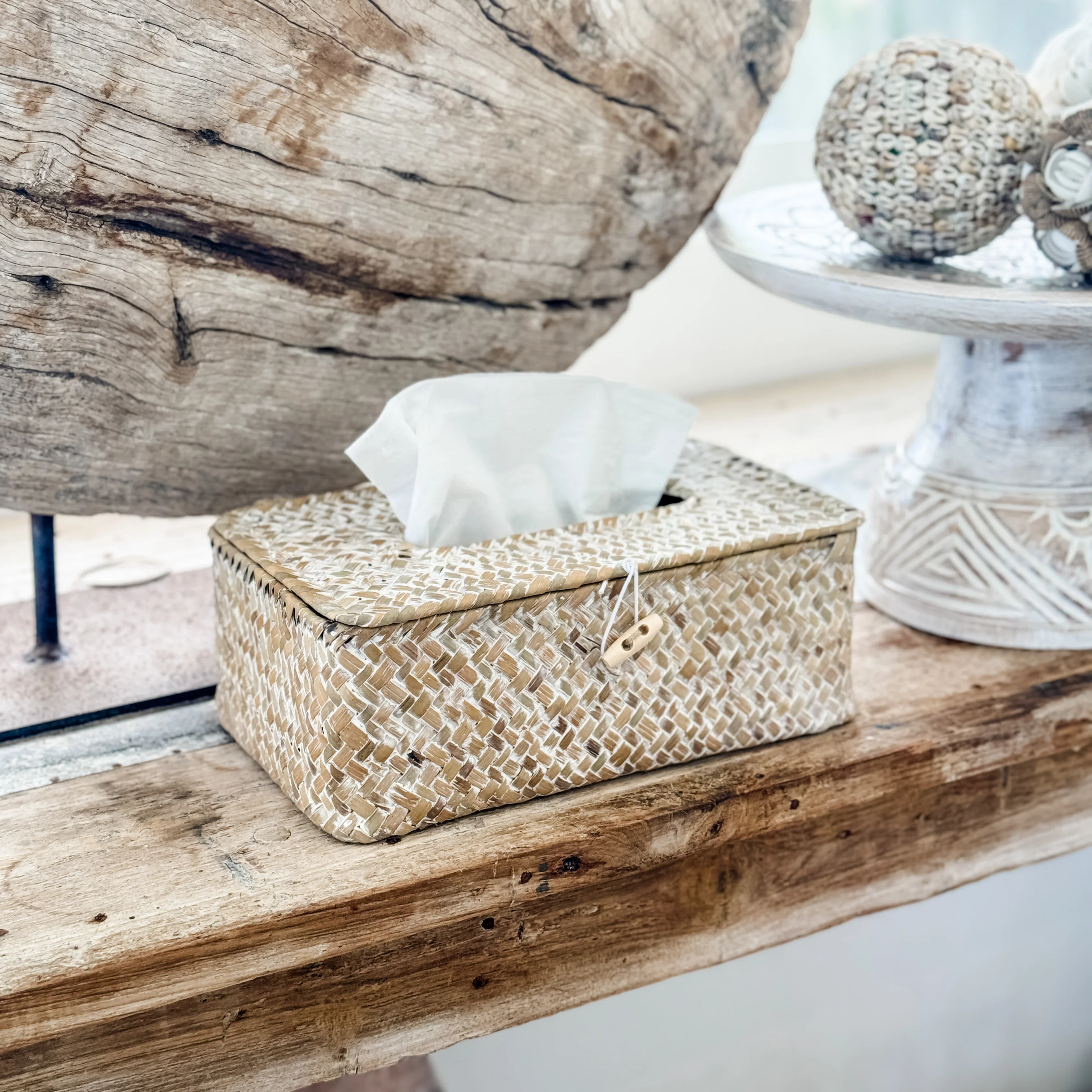 Coastal Seagrass Tissue Box Cover