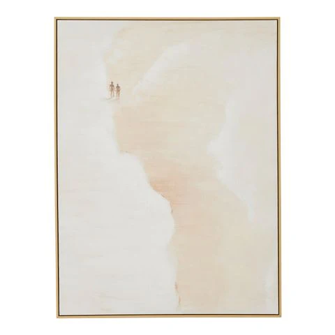 Whitesand Natural Frame Oil Canvas 90x120cm Preorder