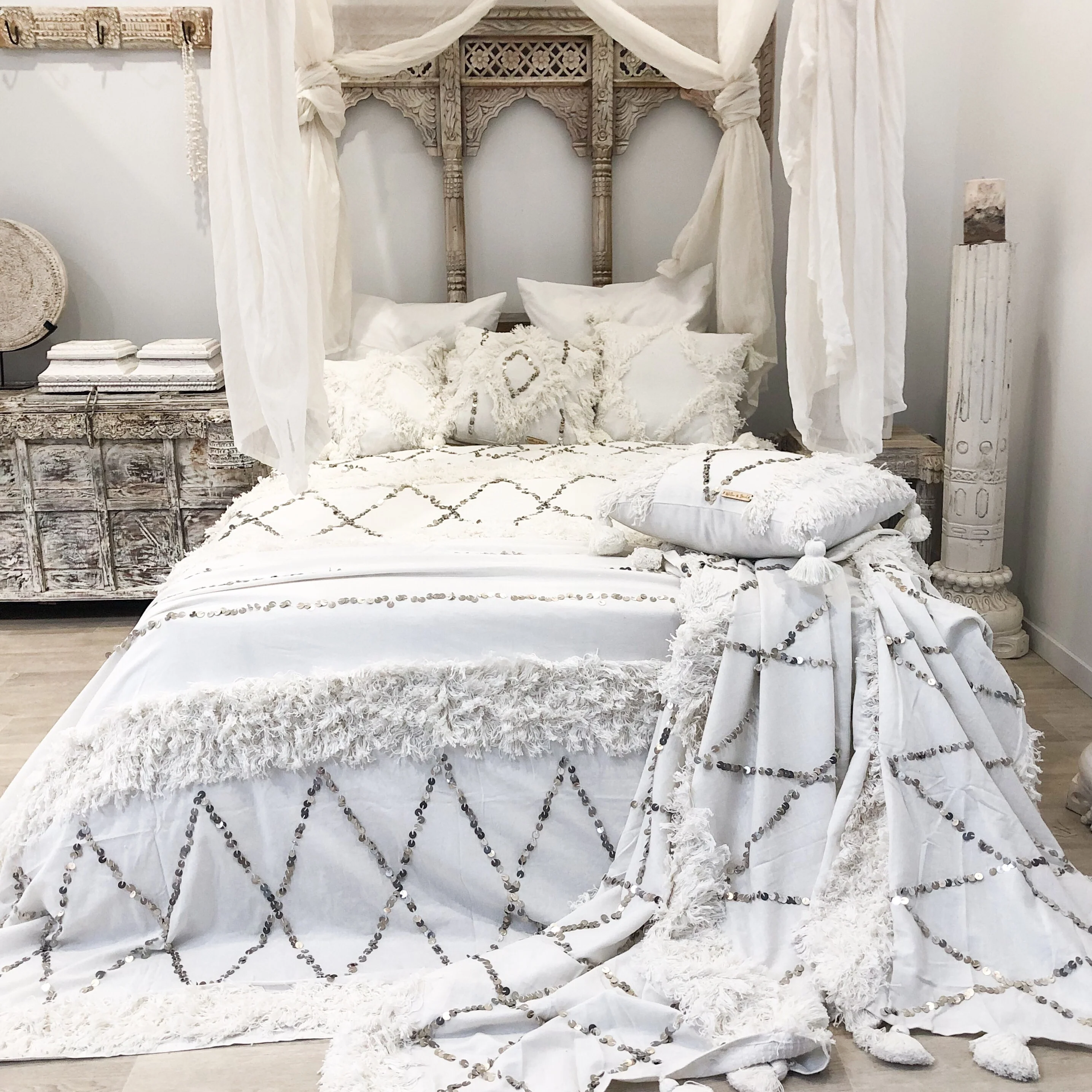 Ostara Throw | 230x270cm | Willow & Beech Goddess Collection