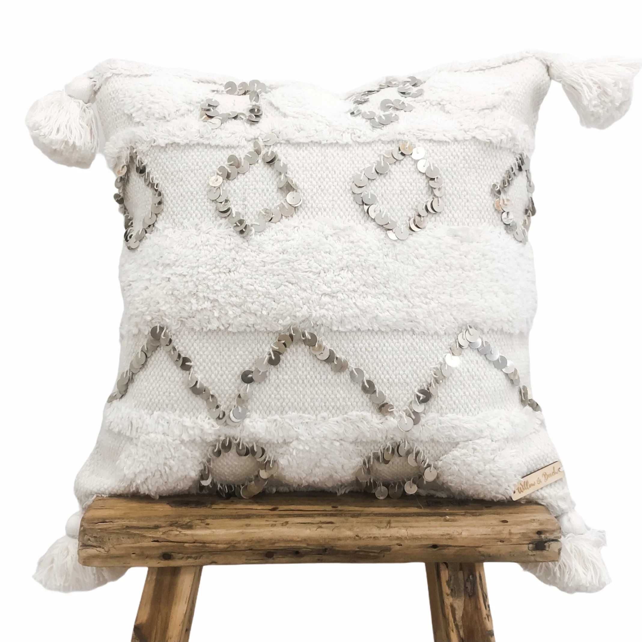 Ostara Diamonds Cushion Cover | 45x45cm | Willow & Beech Goddess Collection