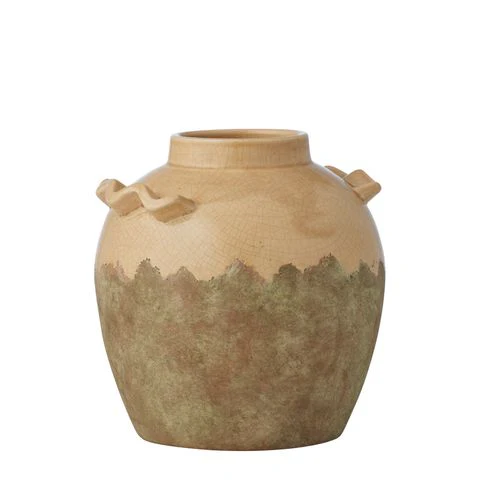 Campos Ceramic Urn �C 21.5x23cm �C Butter Preorder