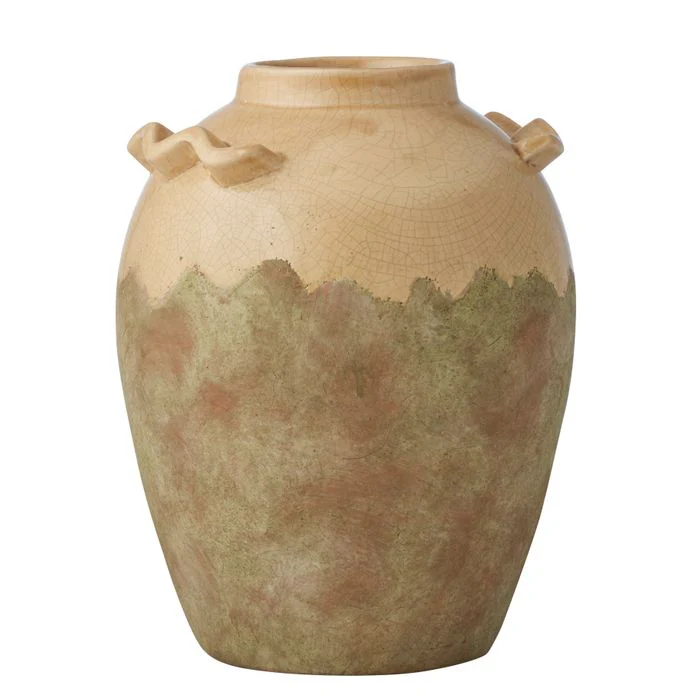 Campos Ceramic Urn �C 24x30.5cm �C Butter Preorder