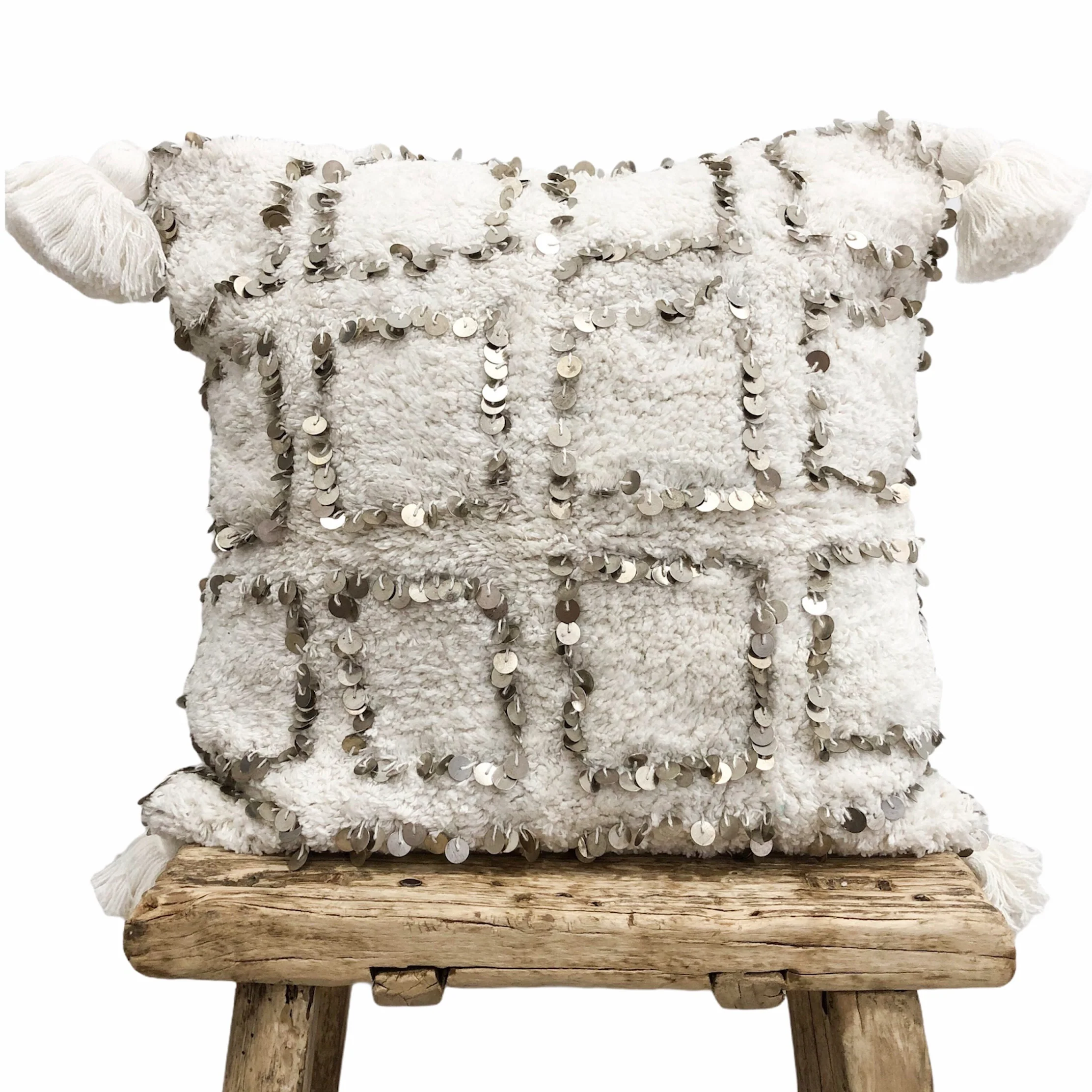 Ostara Squares Cushion Cover | 50x50cm | Willow & Beech Goddess Collection