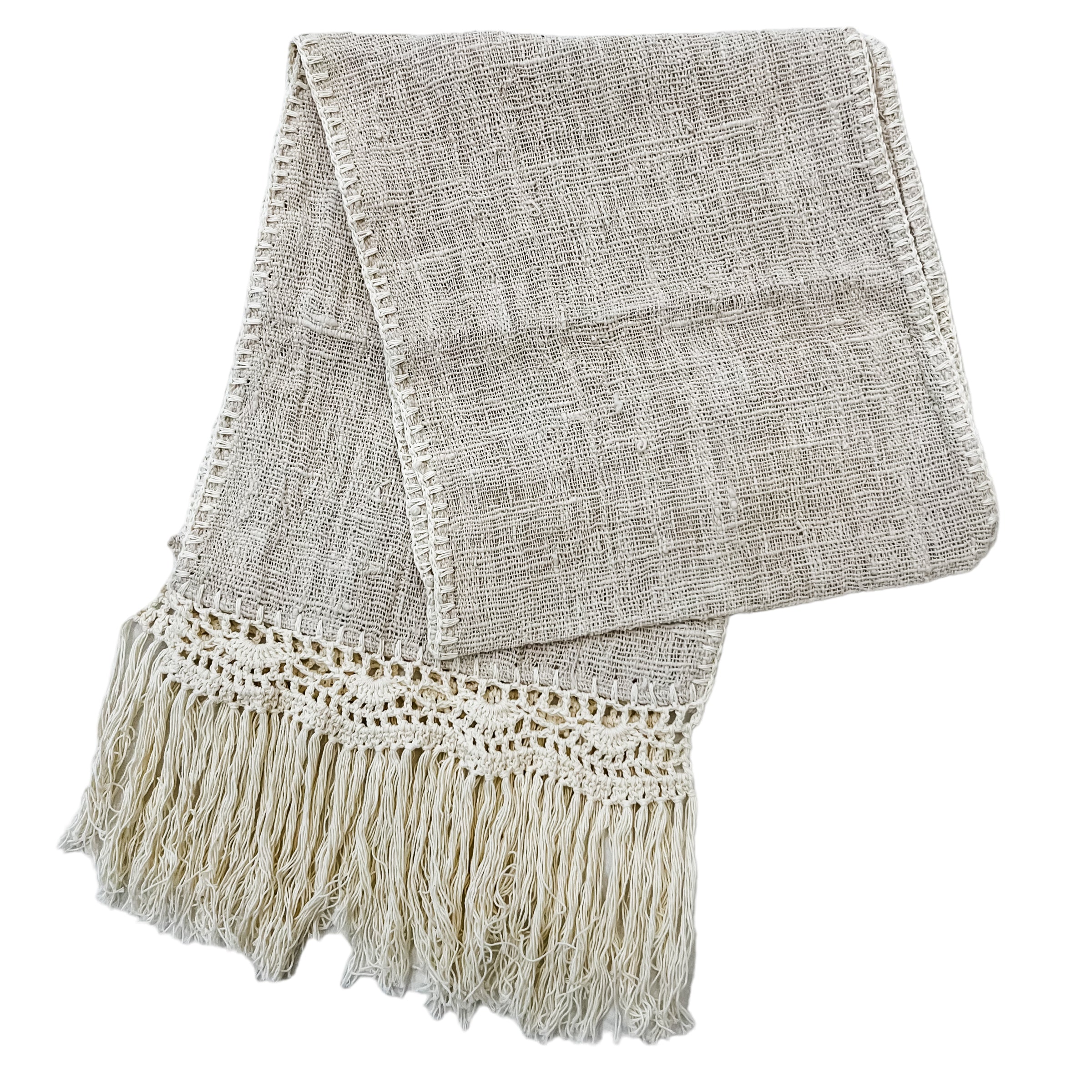 Salt Bed Runner| Table Runner | Crochet | 40x180cm | Preorder