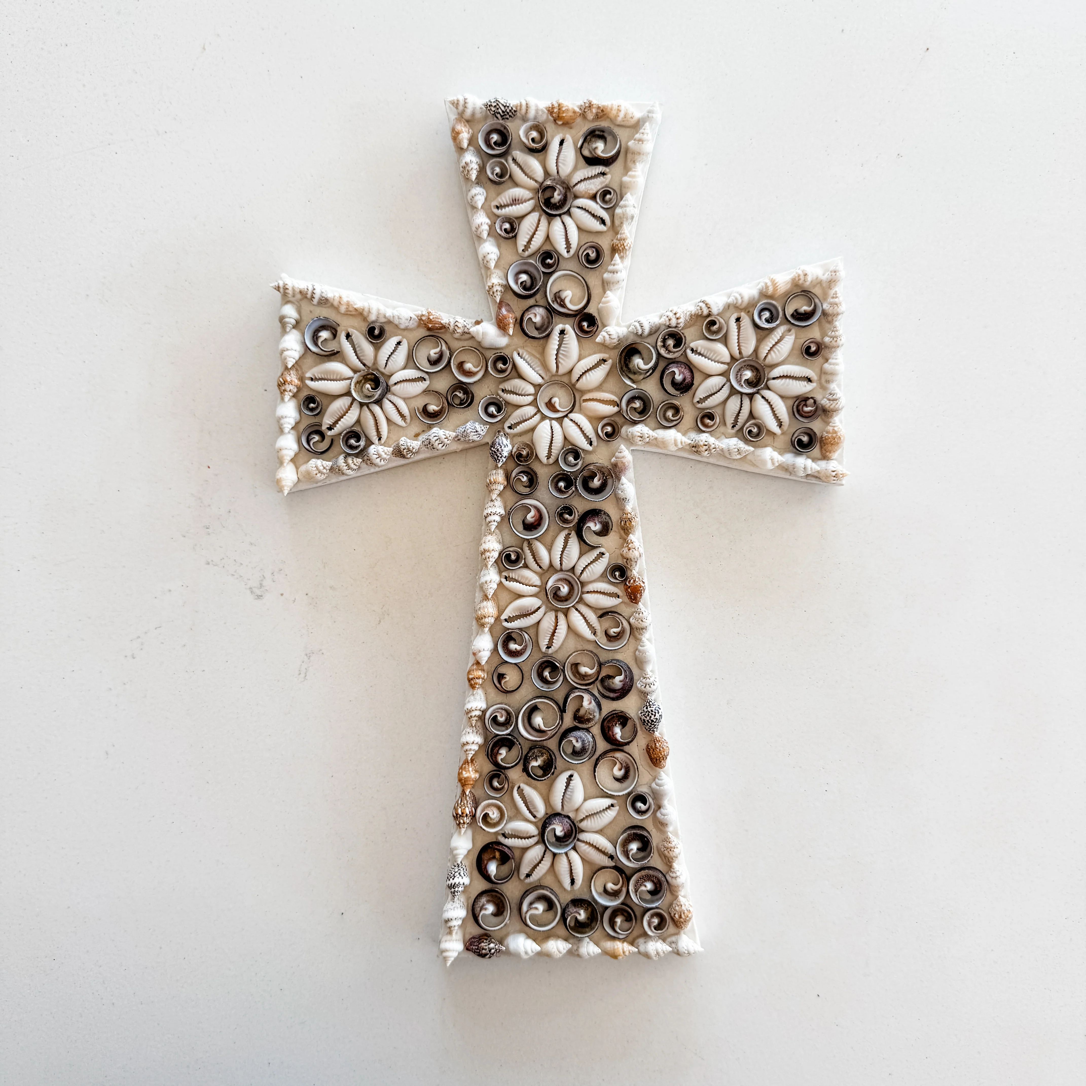 Coastal Grace Shell Cross