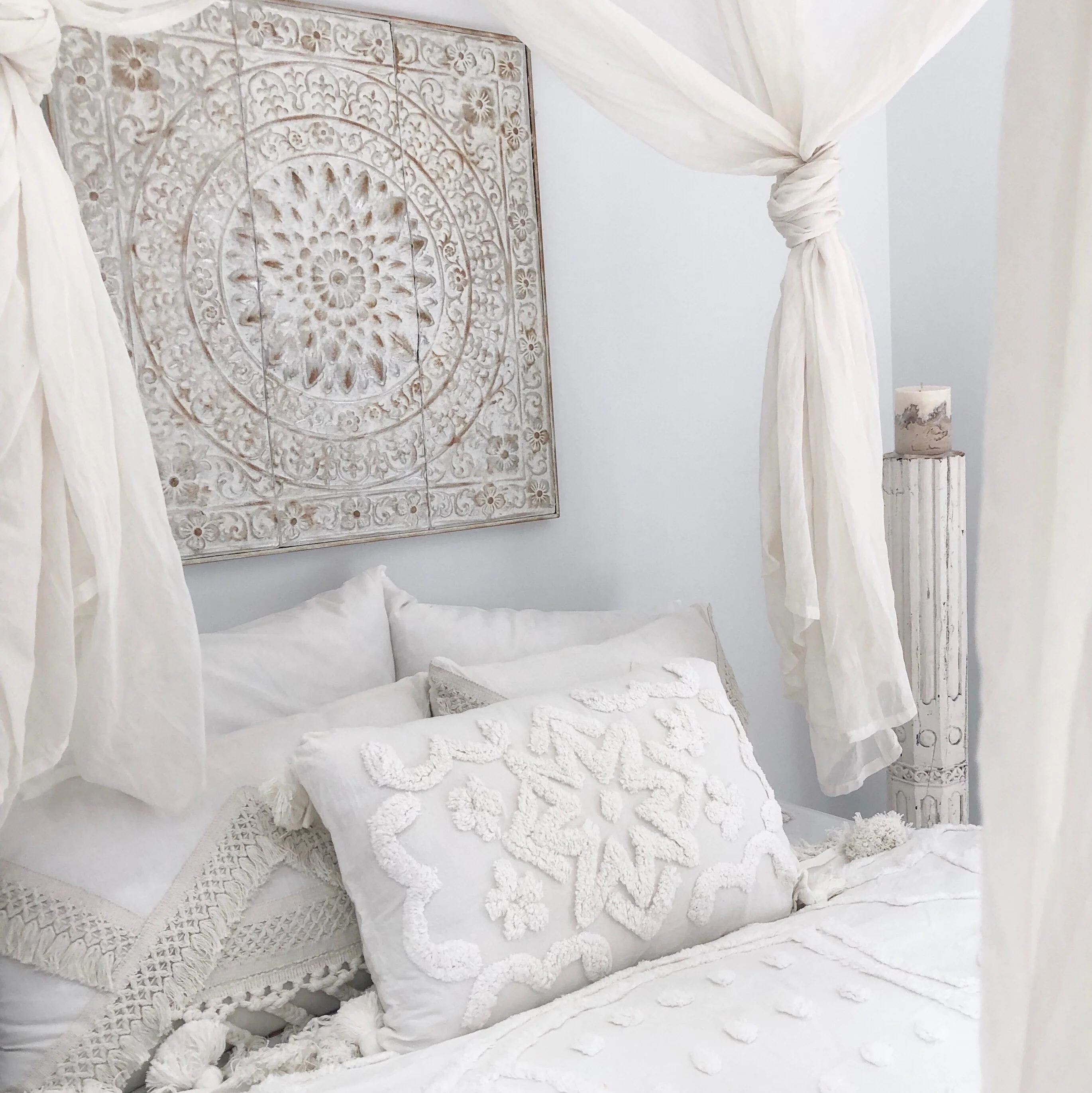 Aiyana ��Eternal Blossom�� Cushion Cover | Willow & Beech Boheme Collection