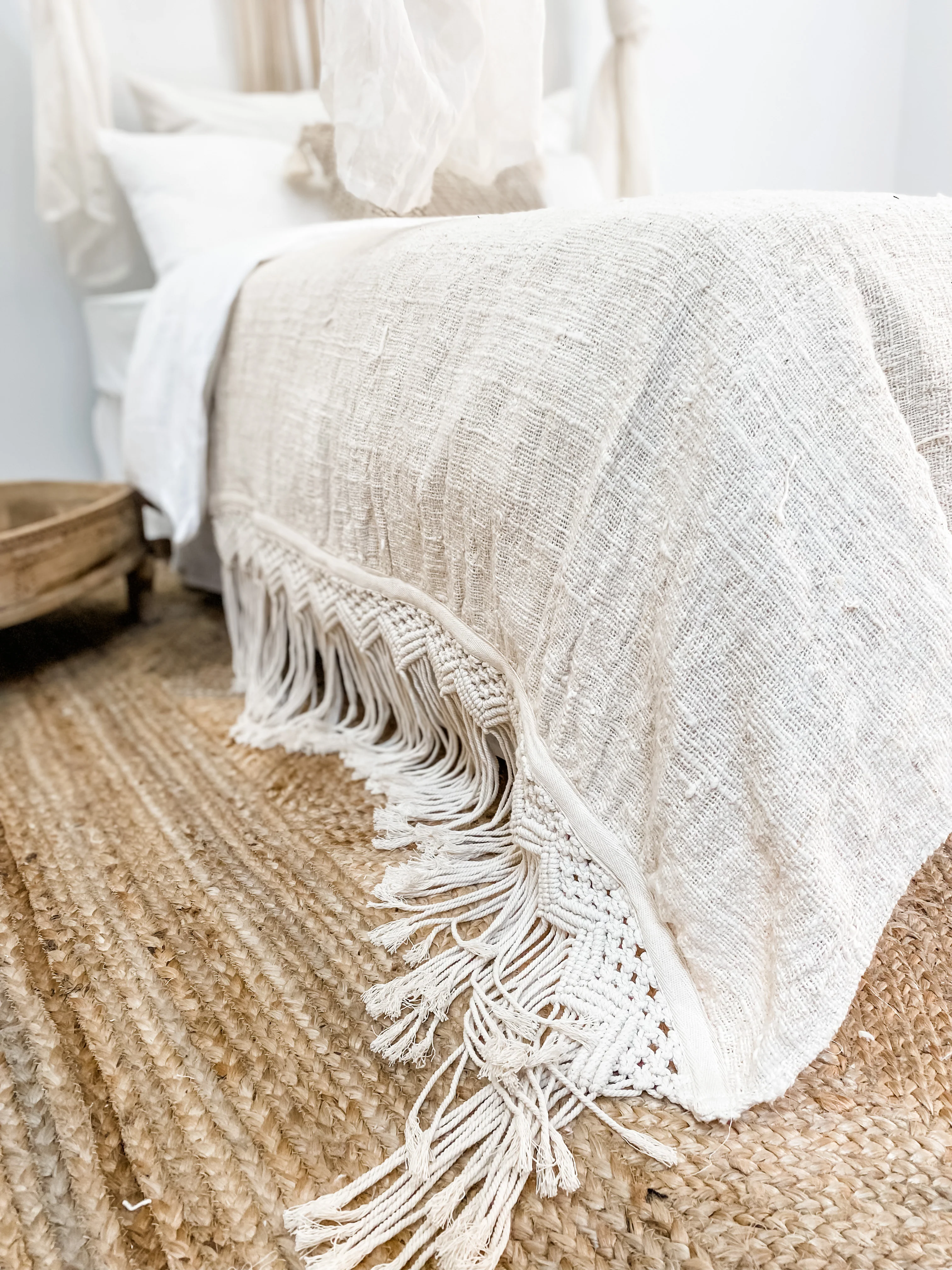 Summer Breeze Throw | Natural Preorder