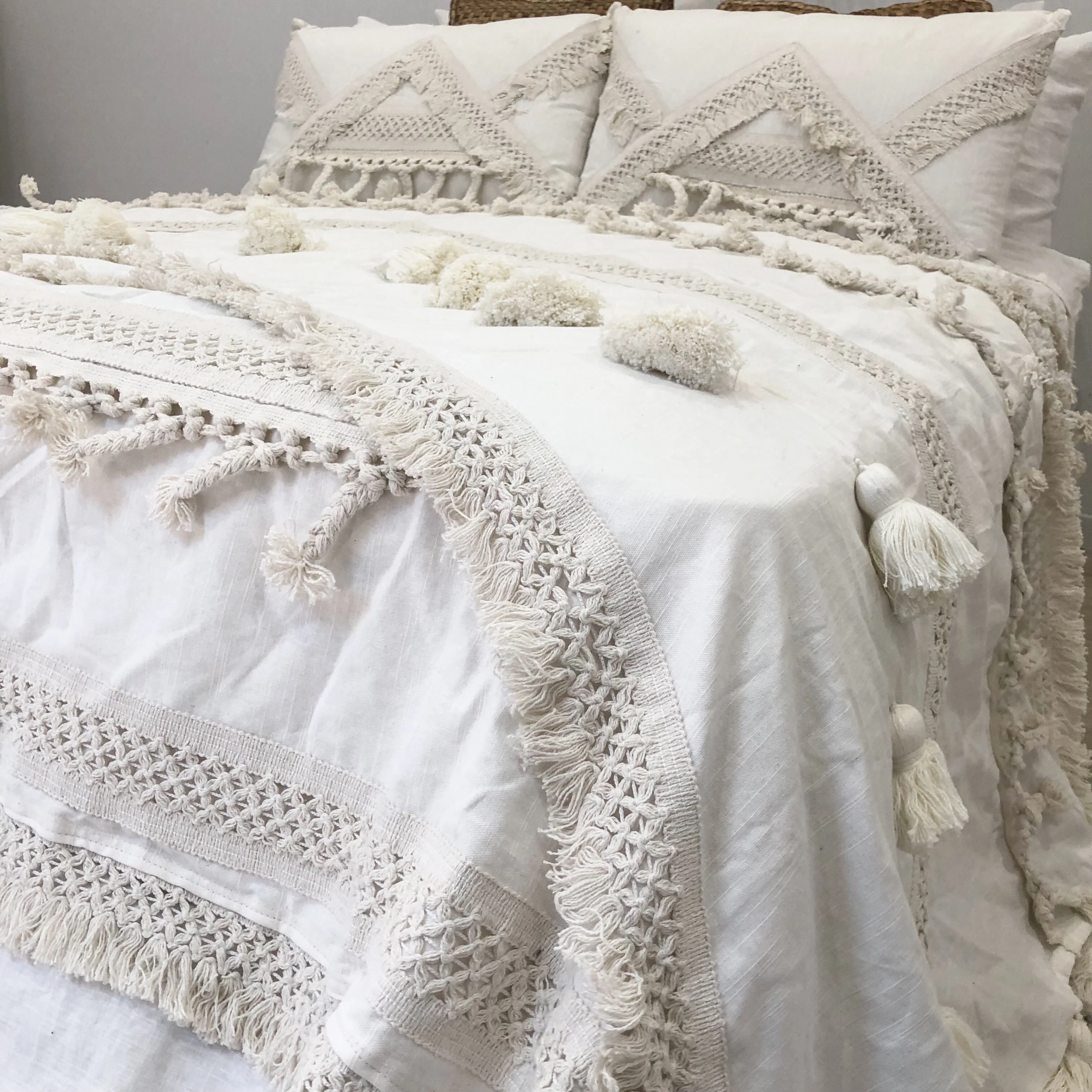 Bohemia Luxe Throw | Willow & Beech Boheme Collection