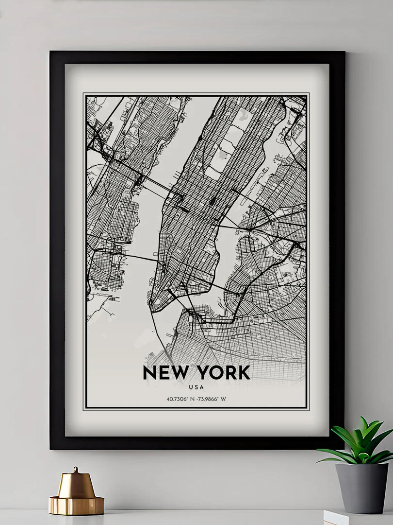 New york 50X70 cm