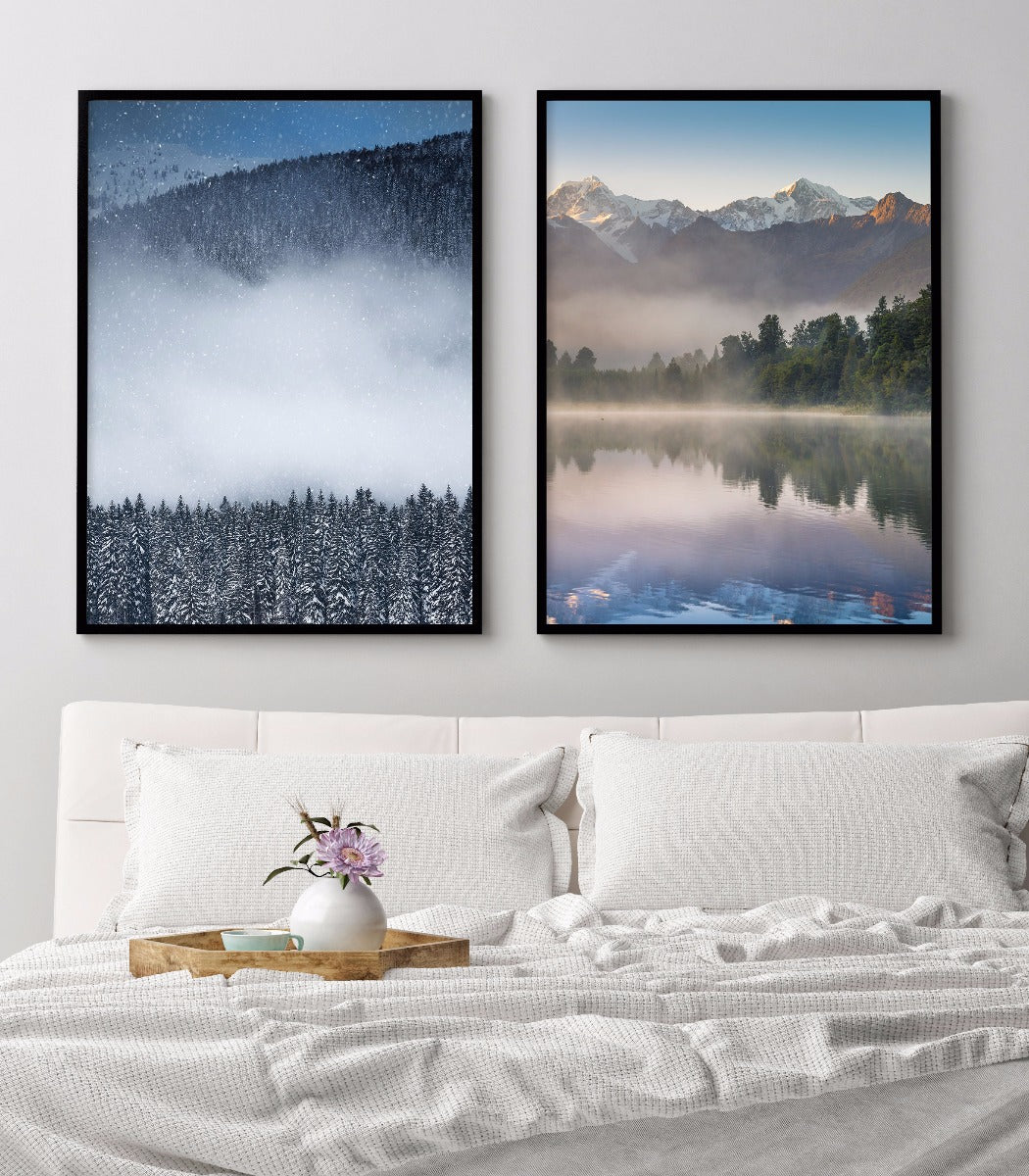 Winter View Forest juliste