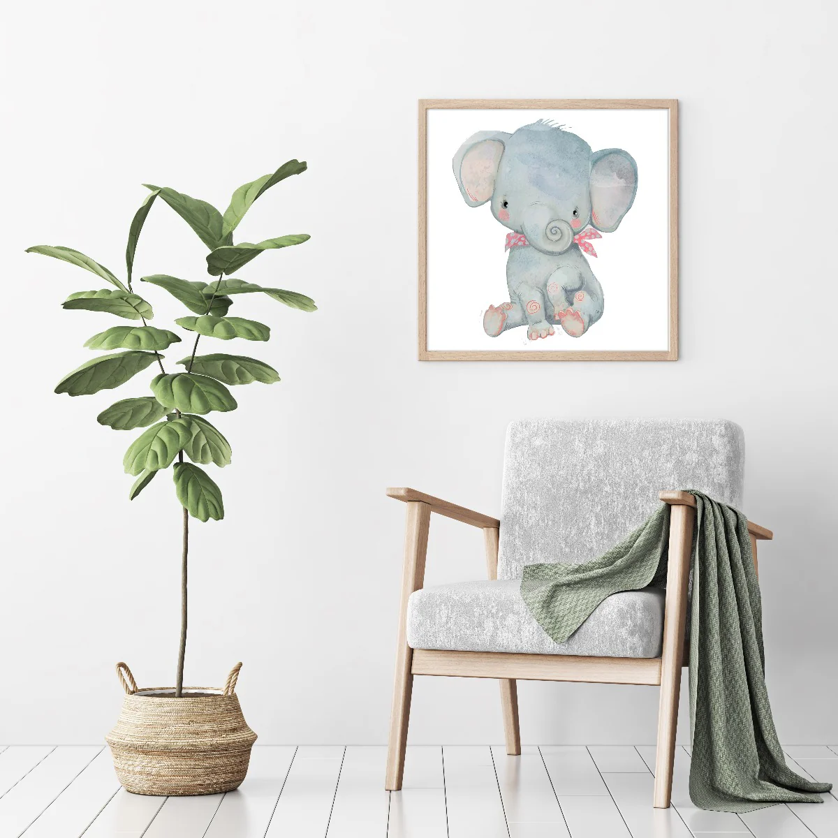 Cute Elephant juliste