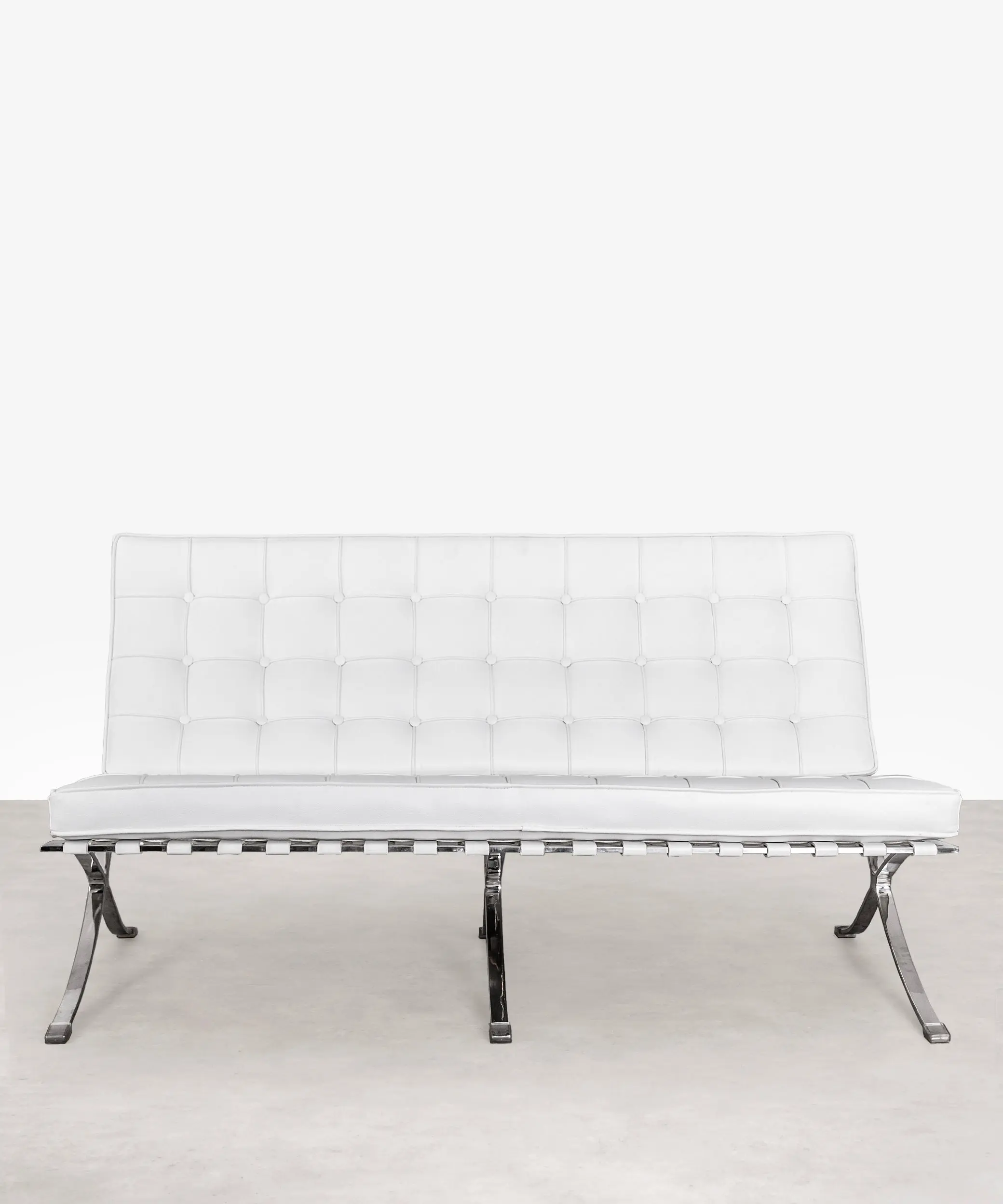 Sofá Barcelona Piel Italiana 2 Plazas