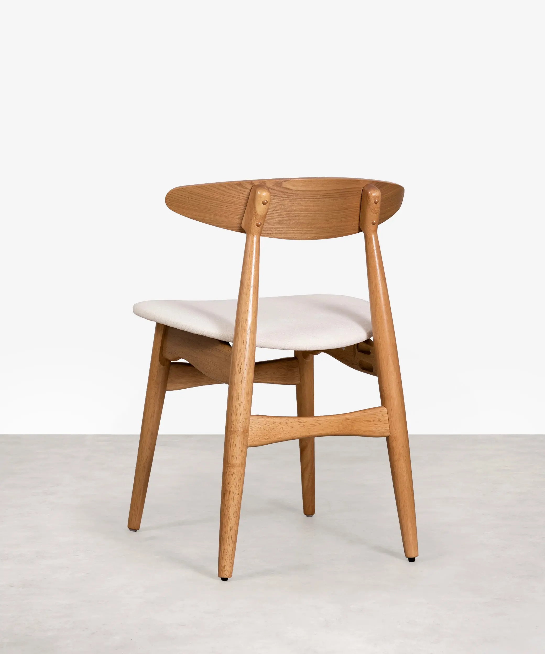 Silla de Comedor en Madera Acolchada Kyoto