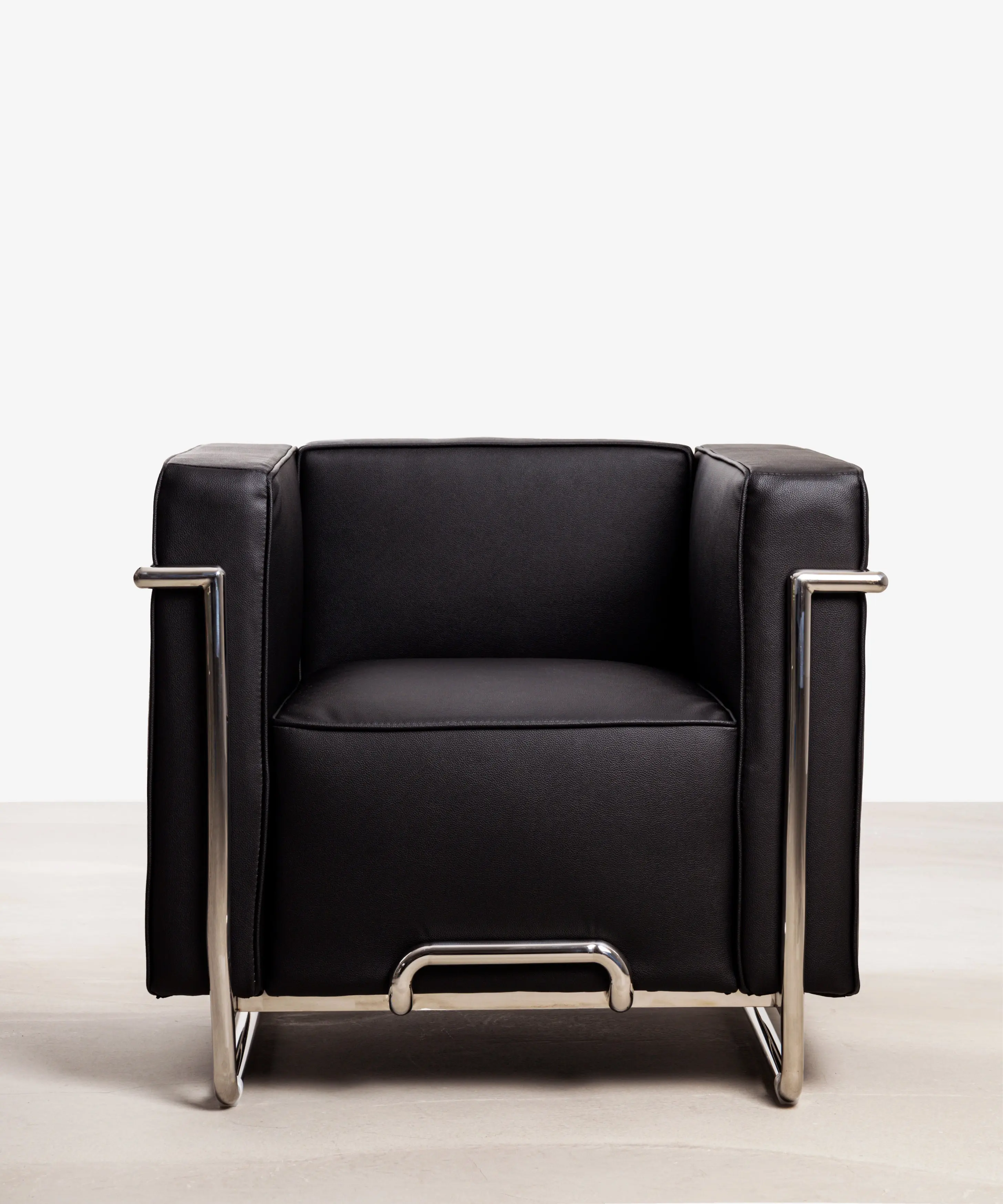 Sofá en Piel y Acero Box