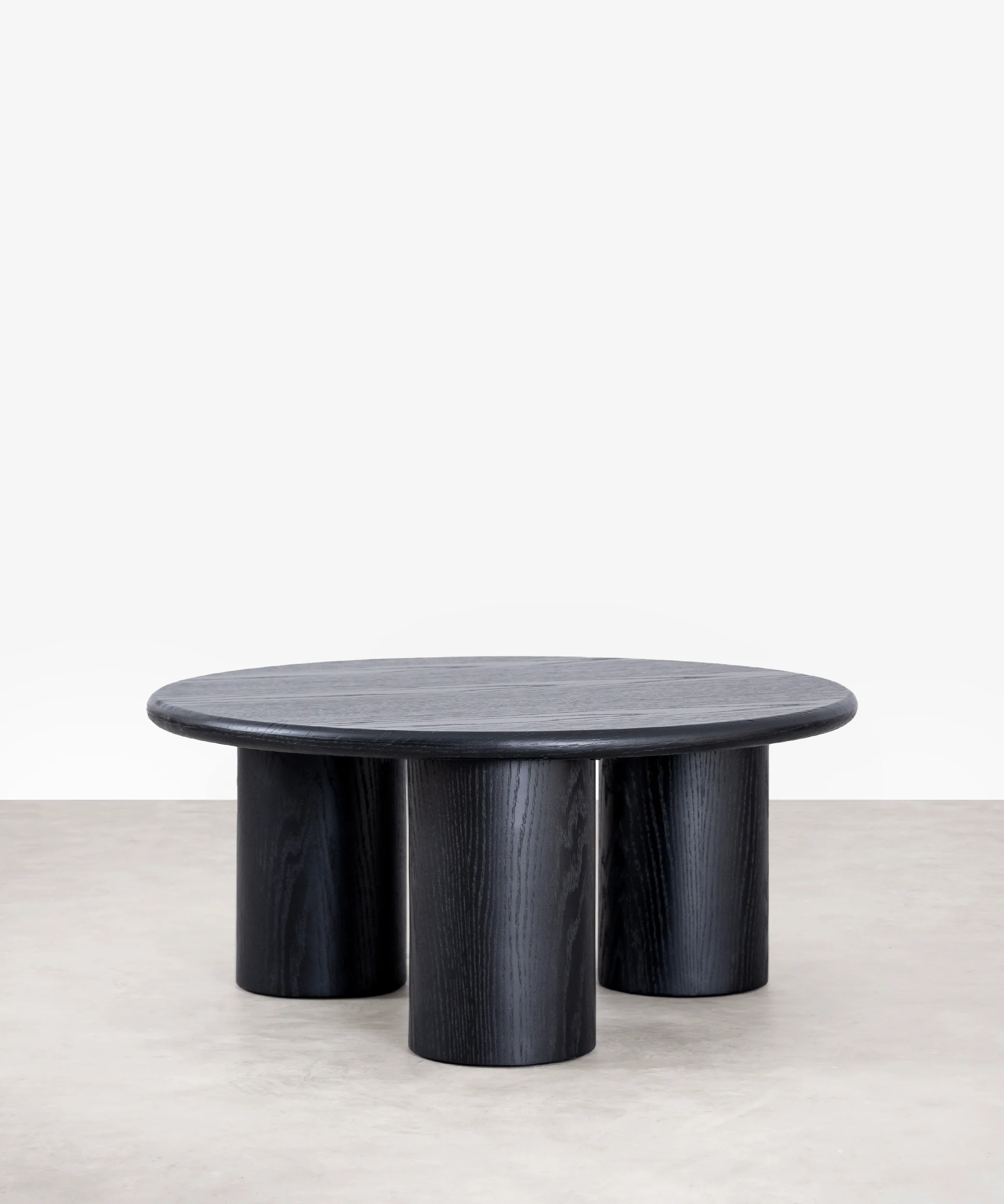 Mesa de Centro Redonda en Madera Aisha (80 cm)