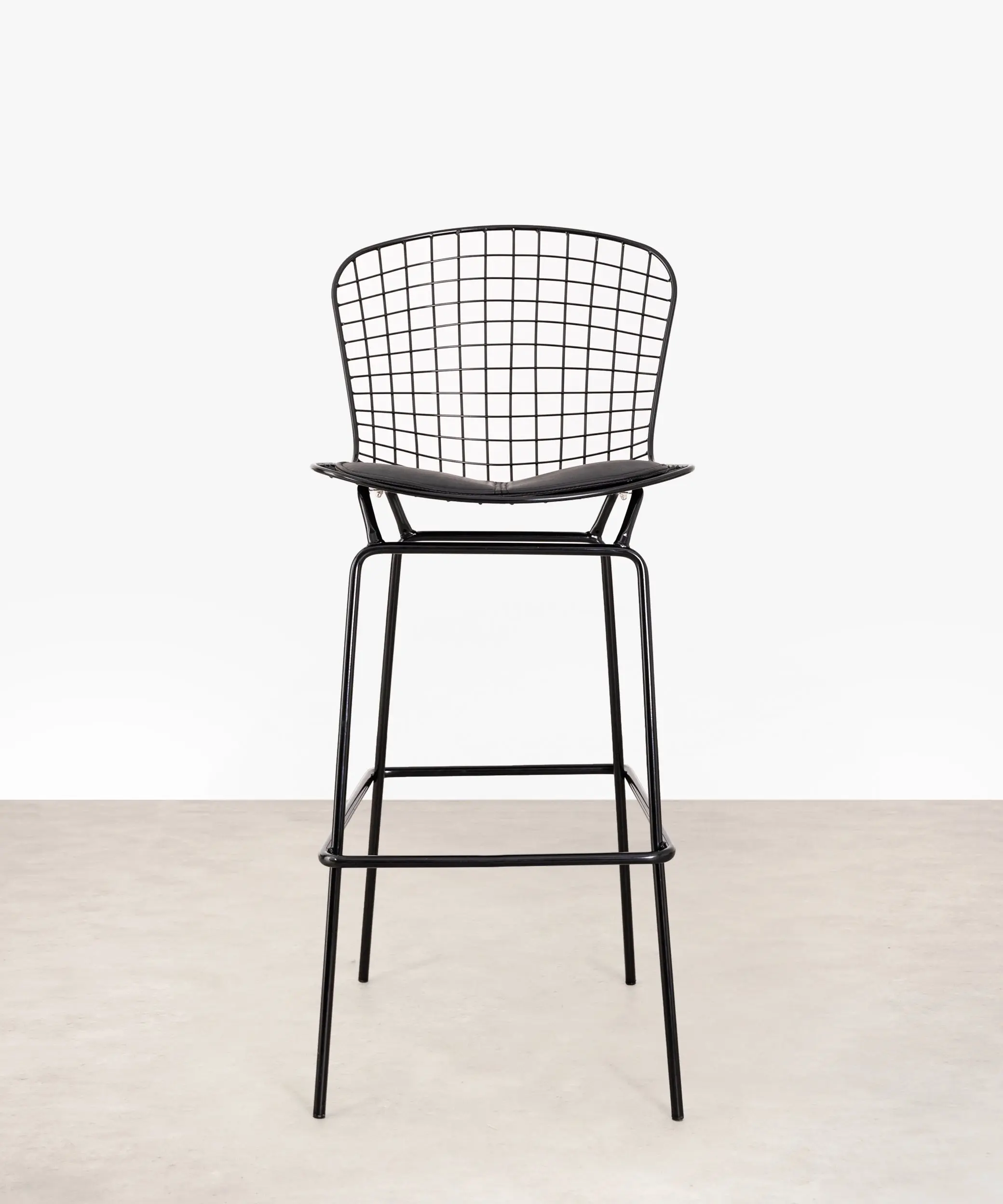 Taburete de Acero Troia - Black Edition