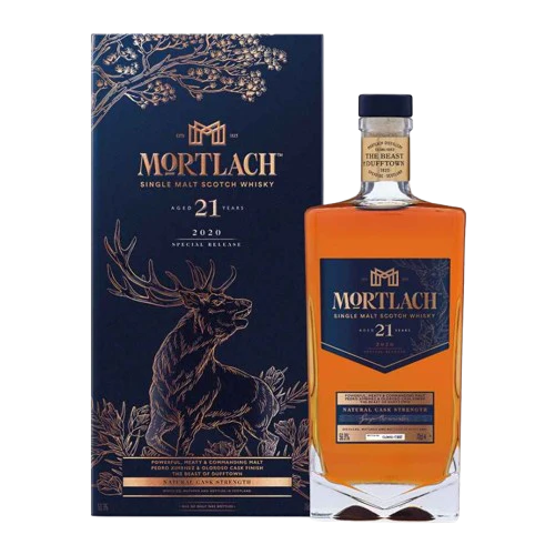 Mortlach 21 Year Old Single Malt Scotch Whisky 1999 70CL