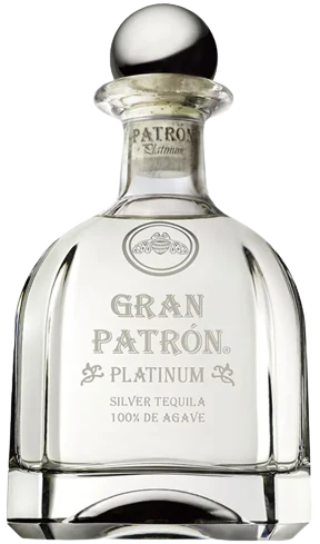 Patron Gran Platinum Blanco Tequila 70CL